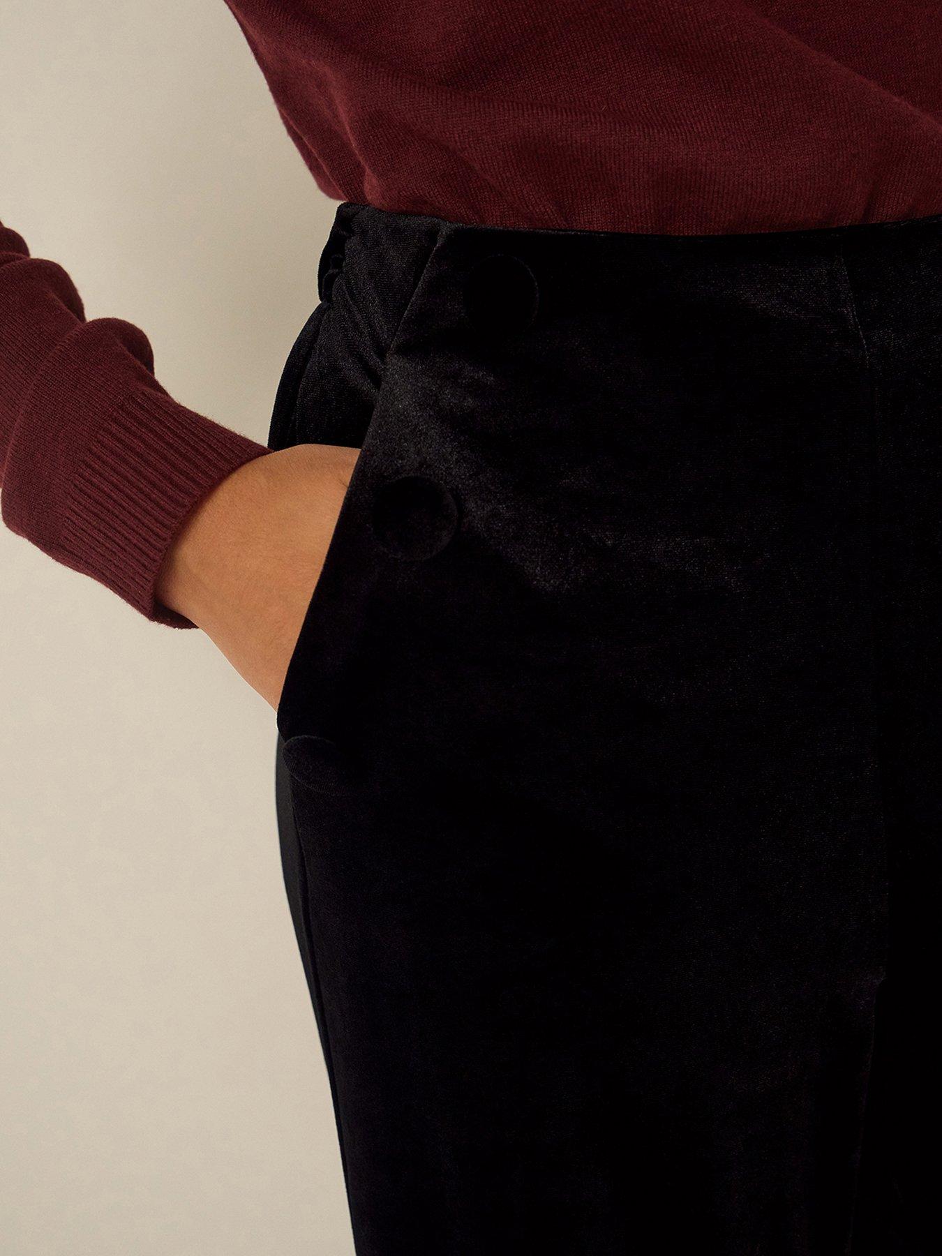 Image 3 of 6 of Monsoon Verna Velvet Trouser