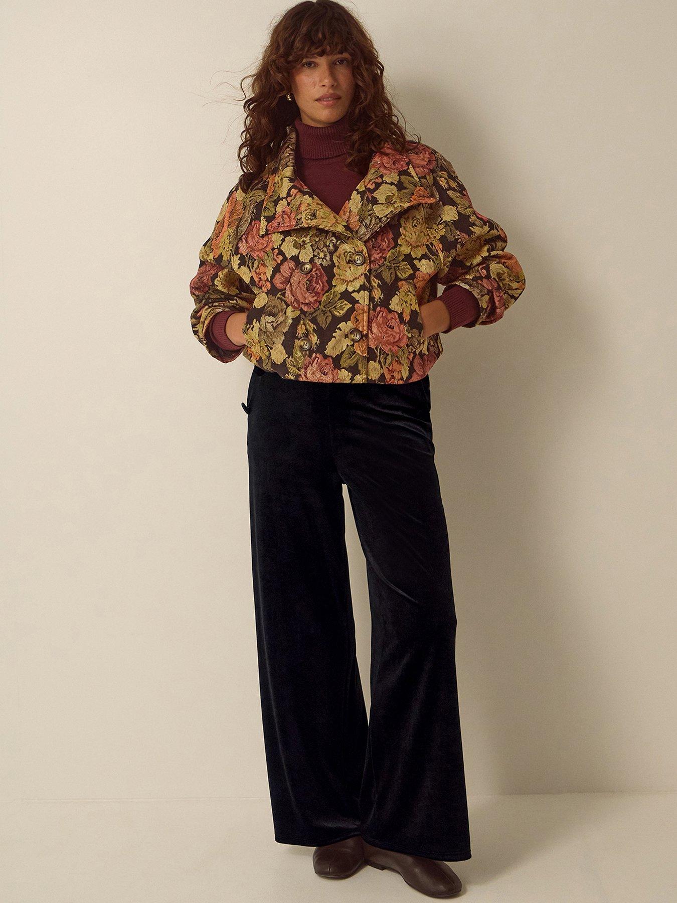 Image 5 of 6 of Monsoon Verna Velvet Trouser