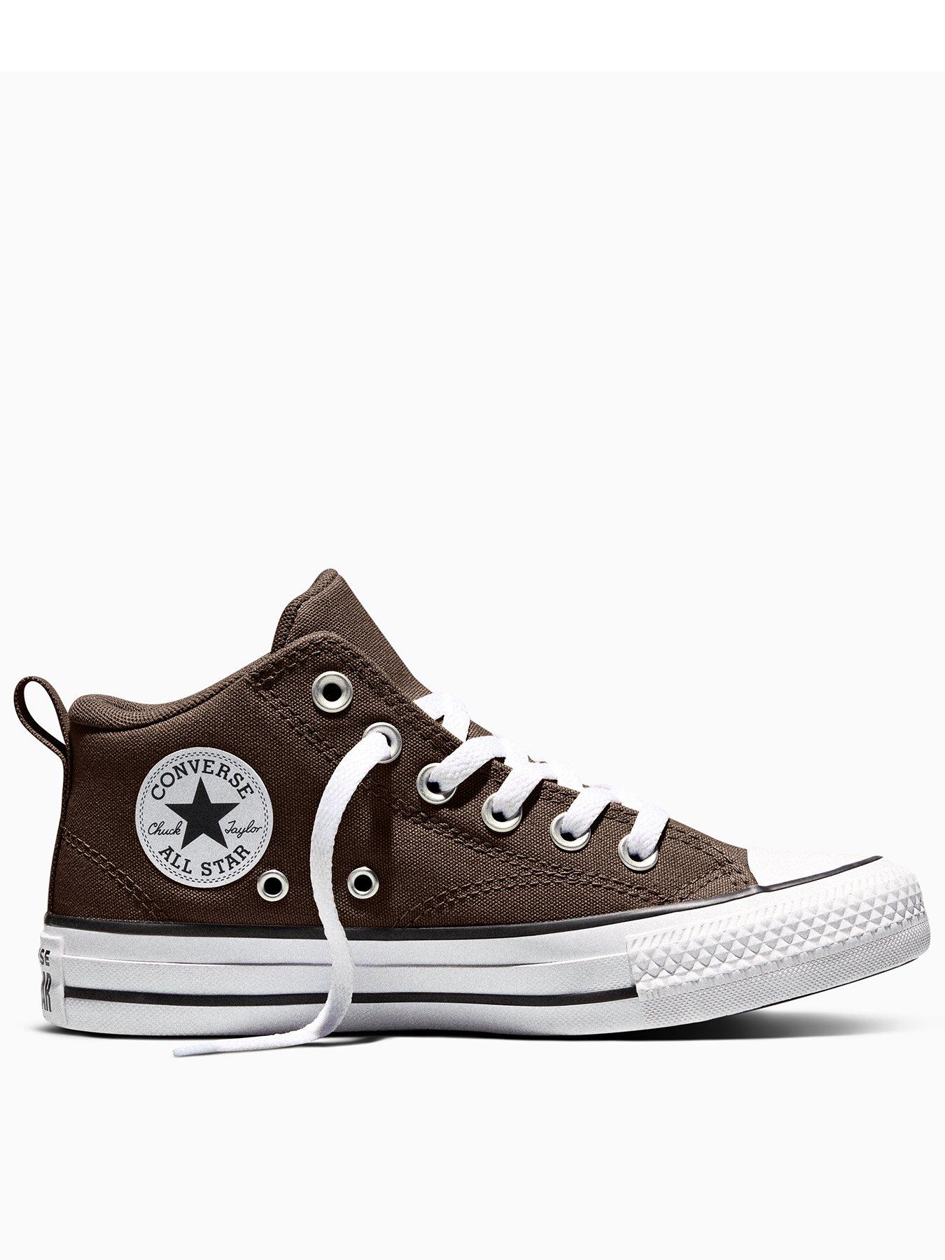 Image 1 of 5 of Converse Junior Chuck Taylor All Star Malden Street Mid - Brown