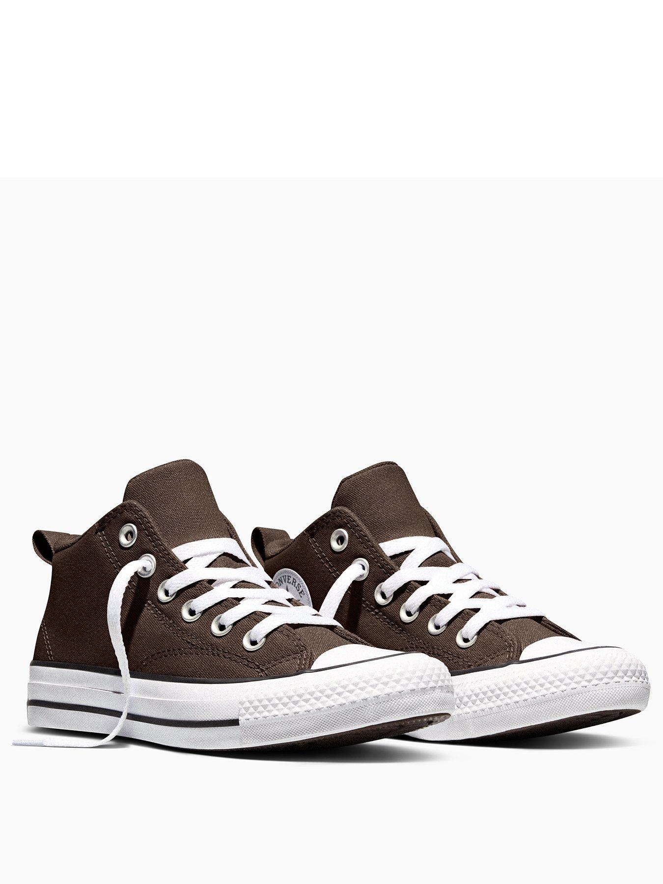 Image 2 of 5 of Converse Junior Chuck Taylor All Star Malden Street Mid - Brown