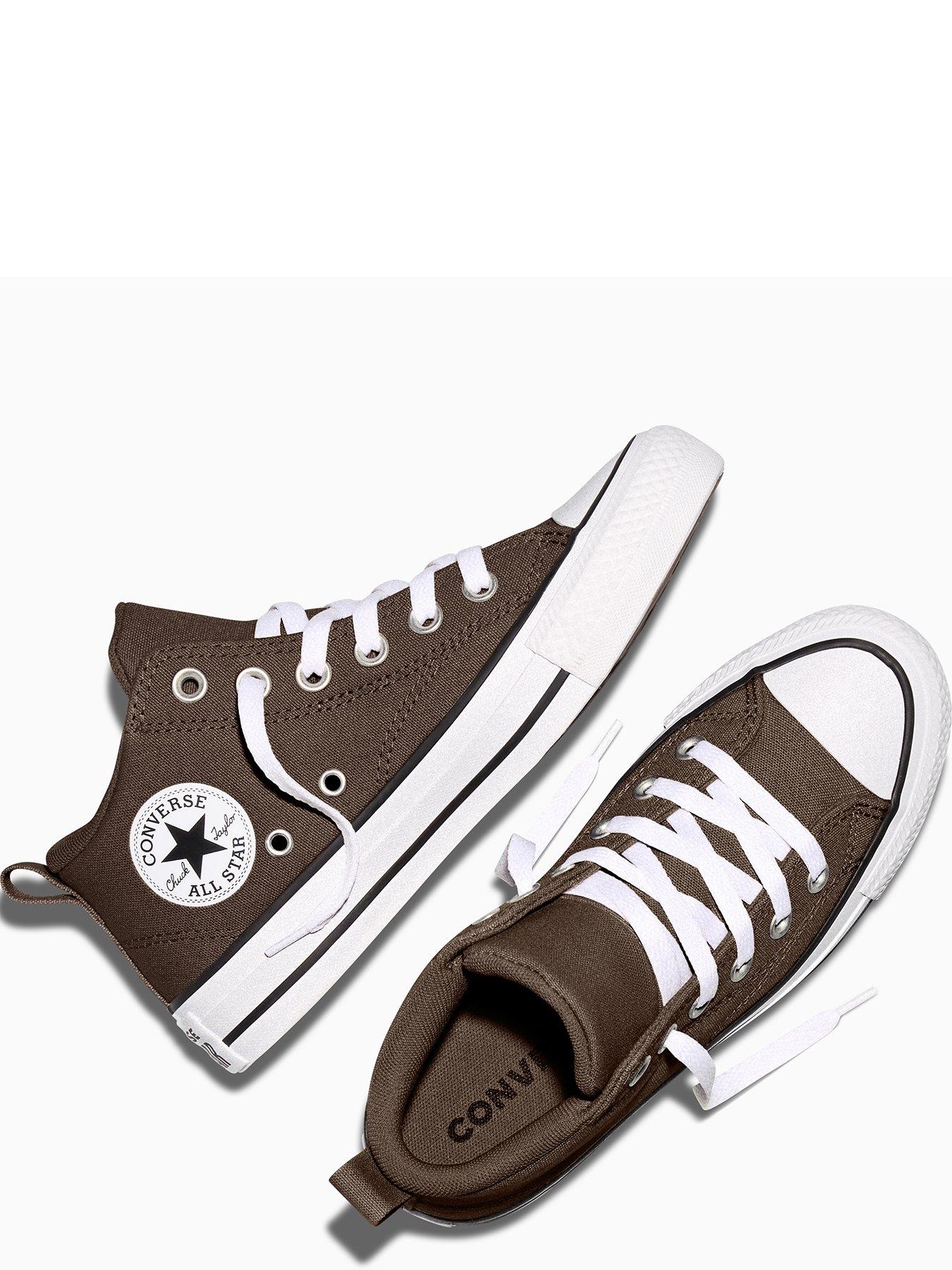 Image 4 of 5 of Converse Junior Chuck Taylor All Star Malden Street Mid - Brown