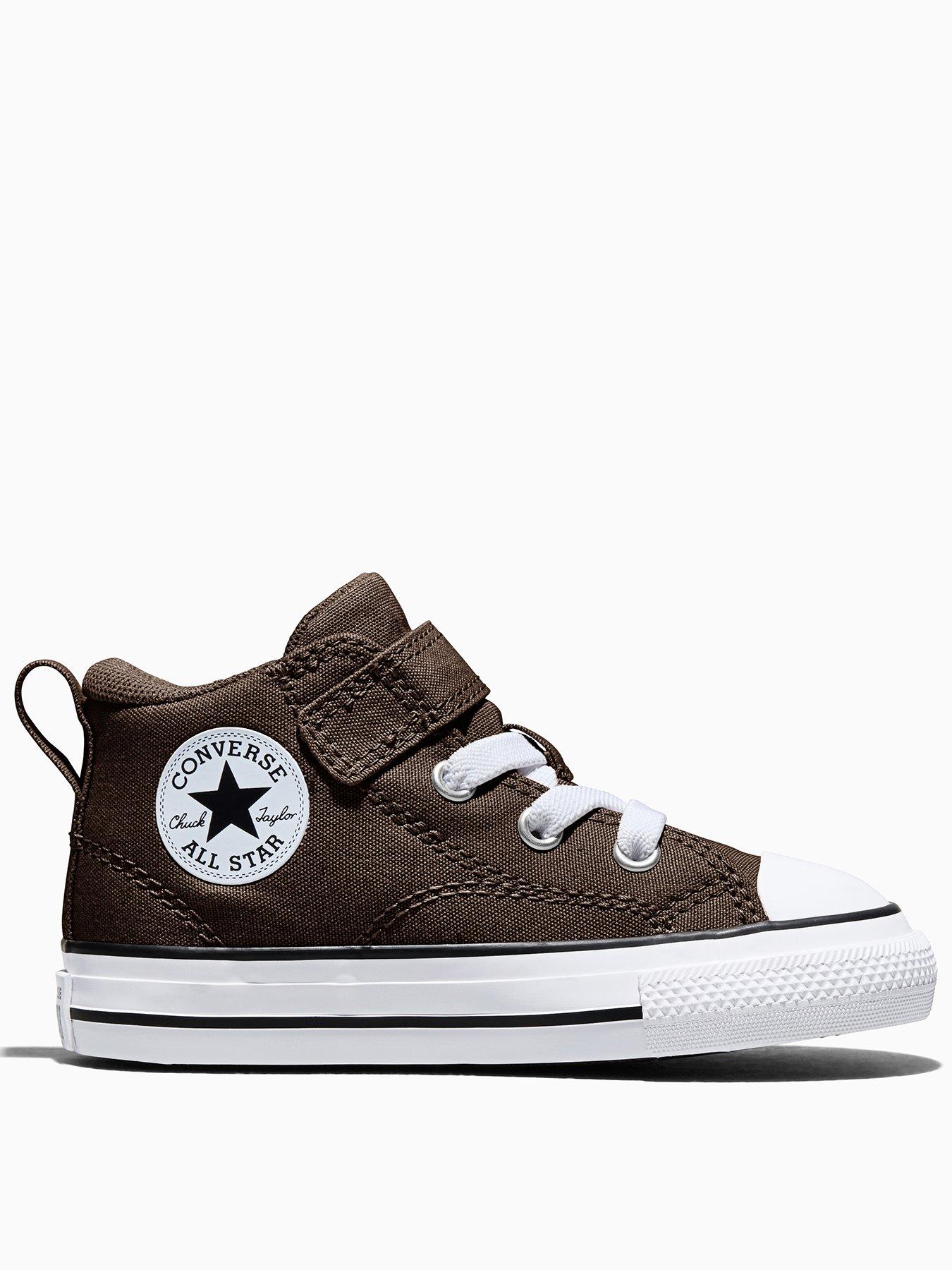Image 1 of 5 of Converse Infants Chuck Taylor All Star Malden Street 1v Mid - Brown