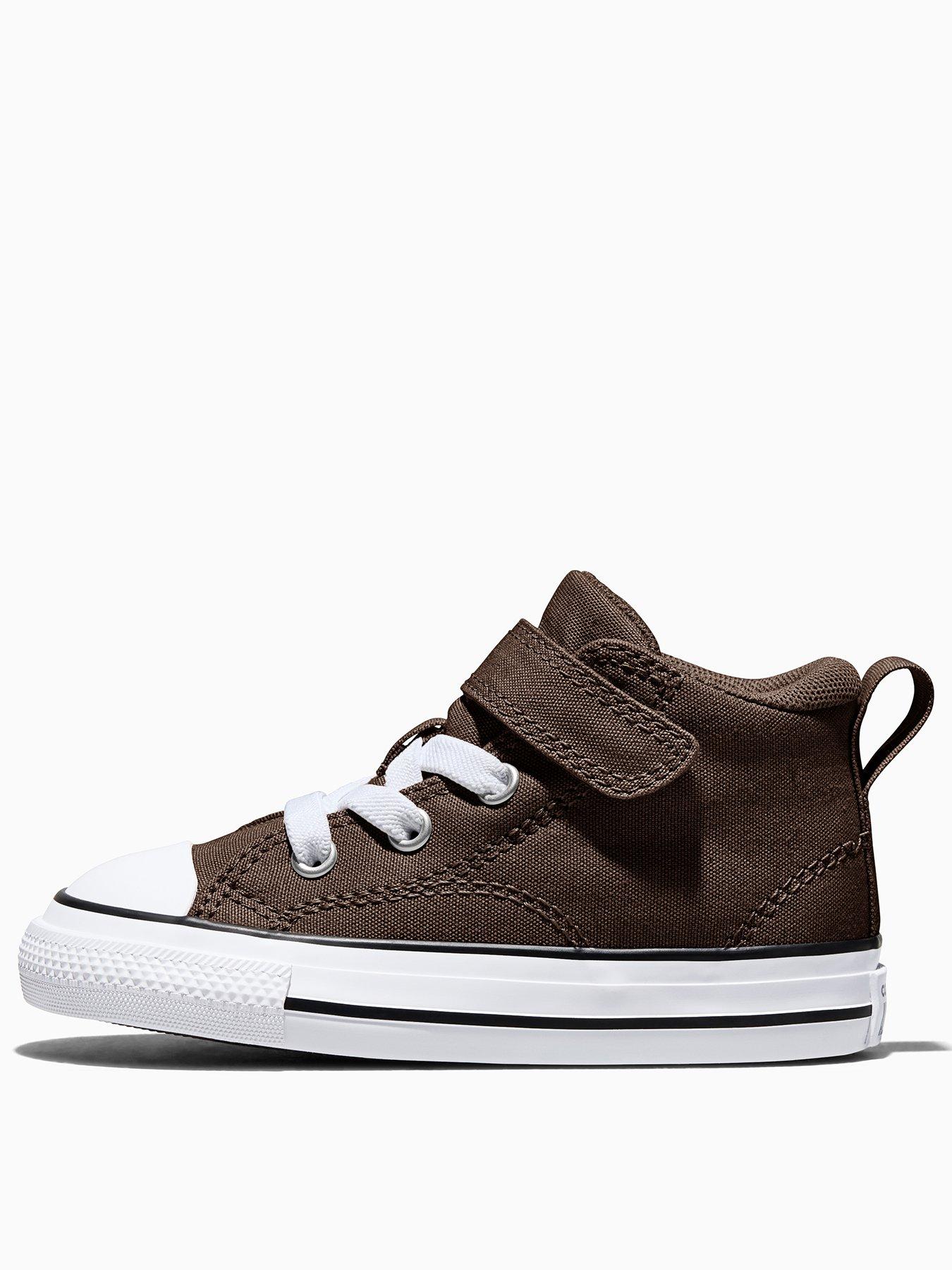 Image 3 of 5 of Converse Infants Chuck Taylor All Star Malden Street 1v Mid - Brown