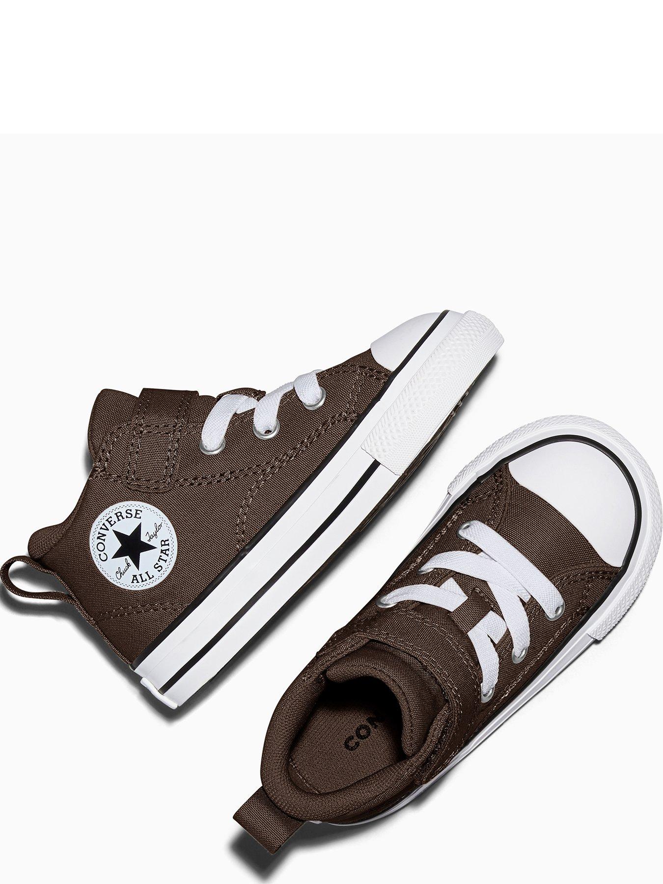 Image 4 of 5 of Converse Infants Chuck Taylor All Star Malden Street 1v Mid - Brown
