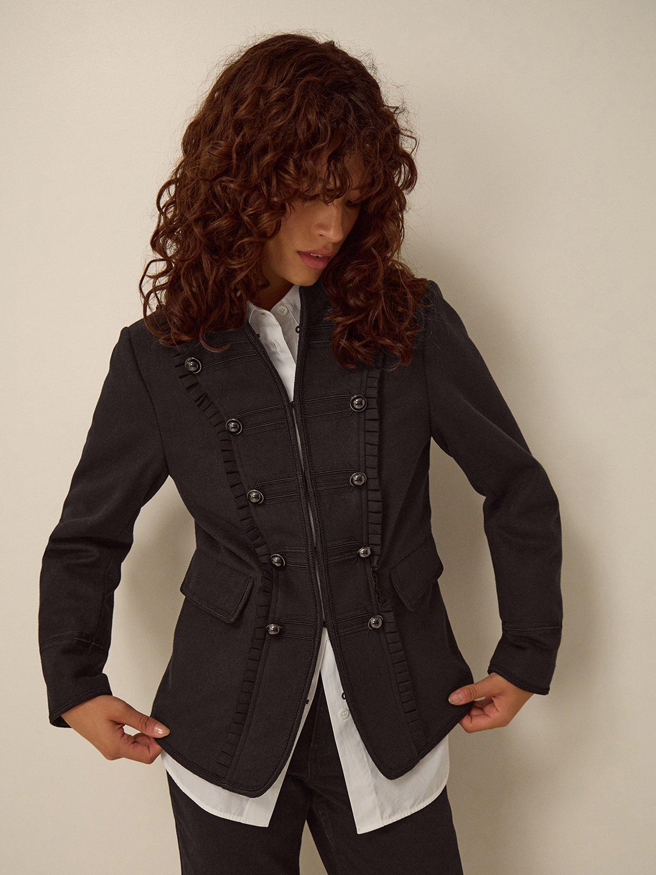 Image 1 of 5 of Monsoon Mallory Military Jacket