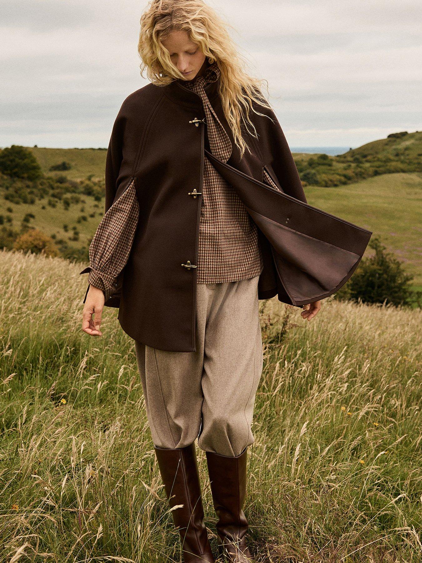 Monsoon Leia Cape Coat
