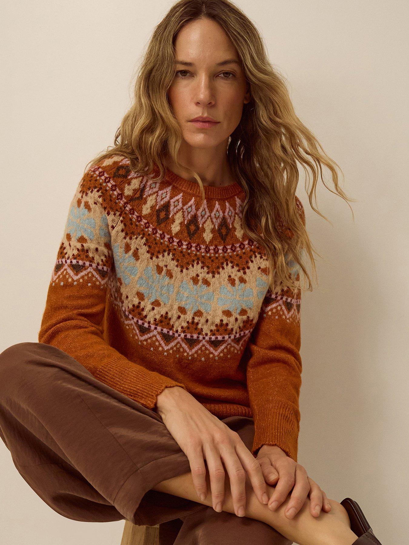 Image 1 of 5 of Monsoon Frey Fairisle Jumper