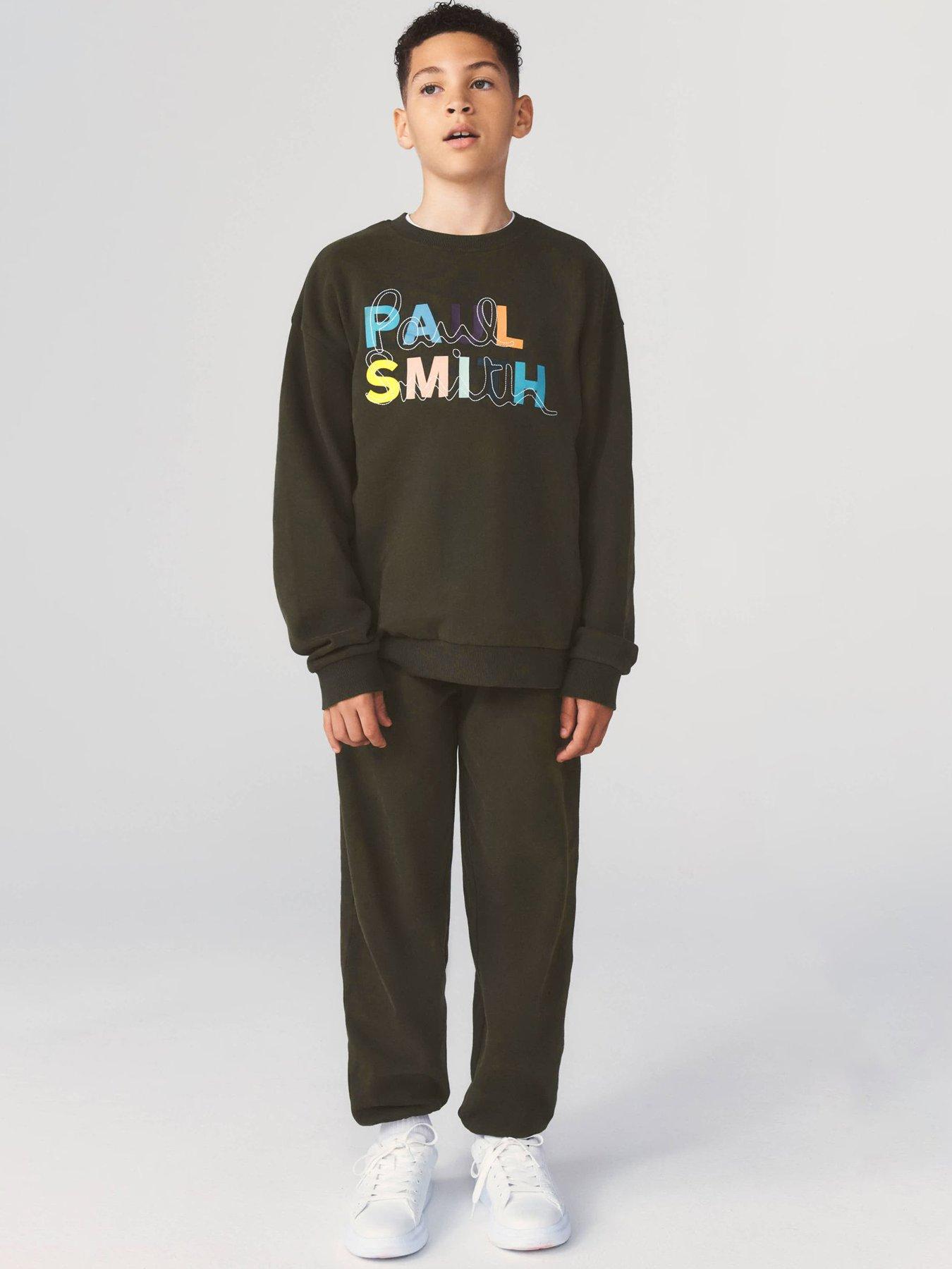 Paul Smith Junior Boys Khaki Graphic Set