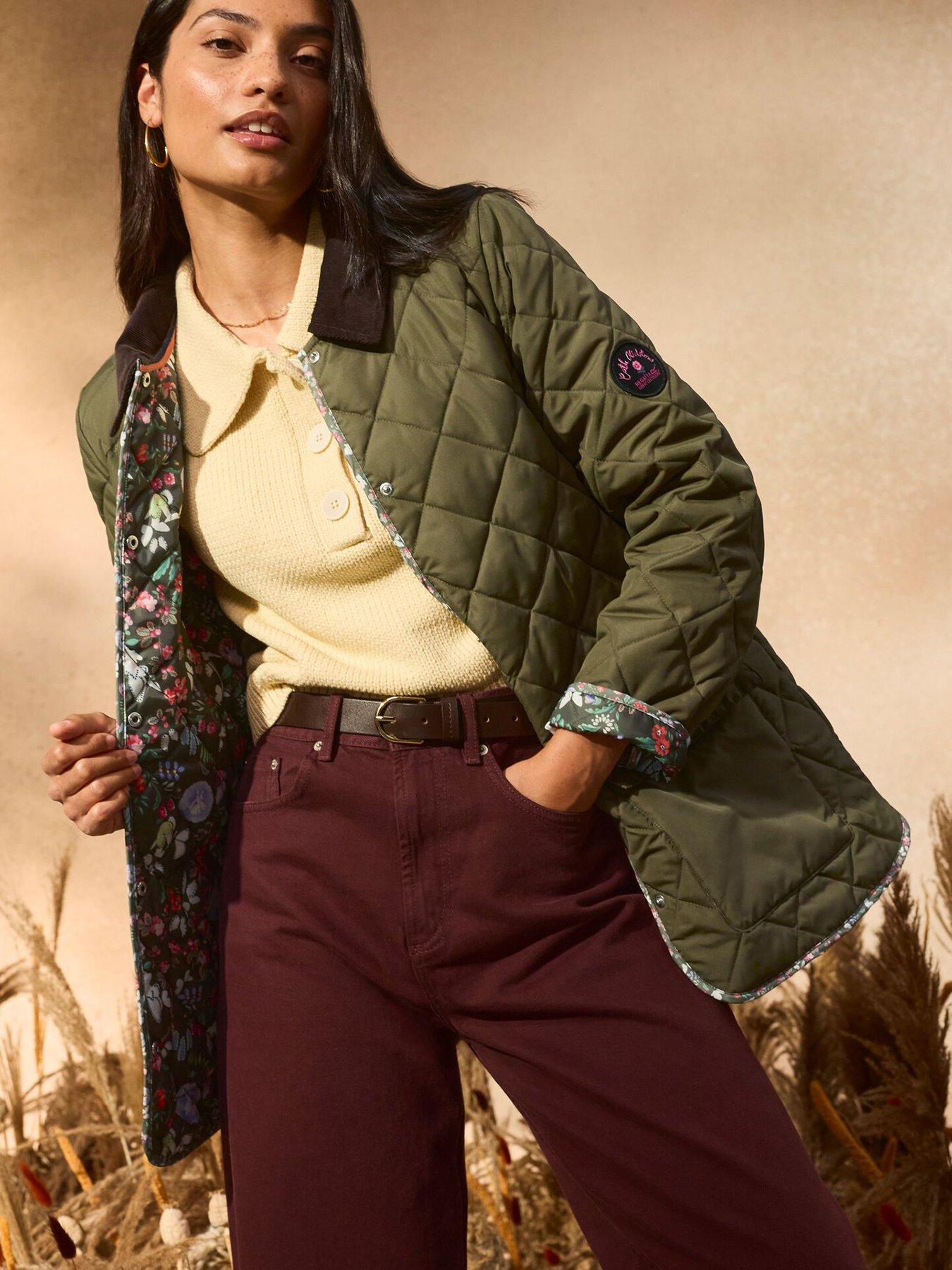Image 1 of 7 of Regatta Womens Cath Kidston Barn Jacket-olive Night