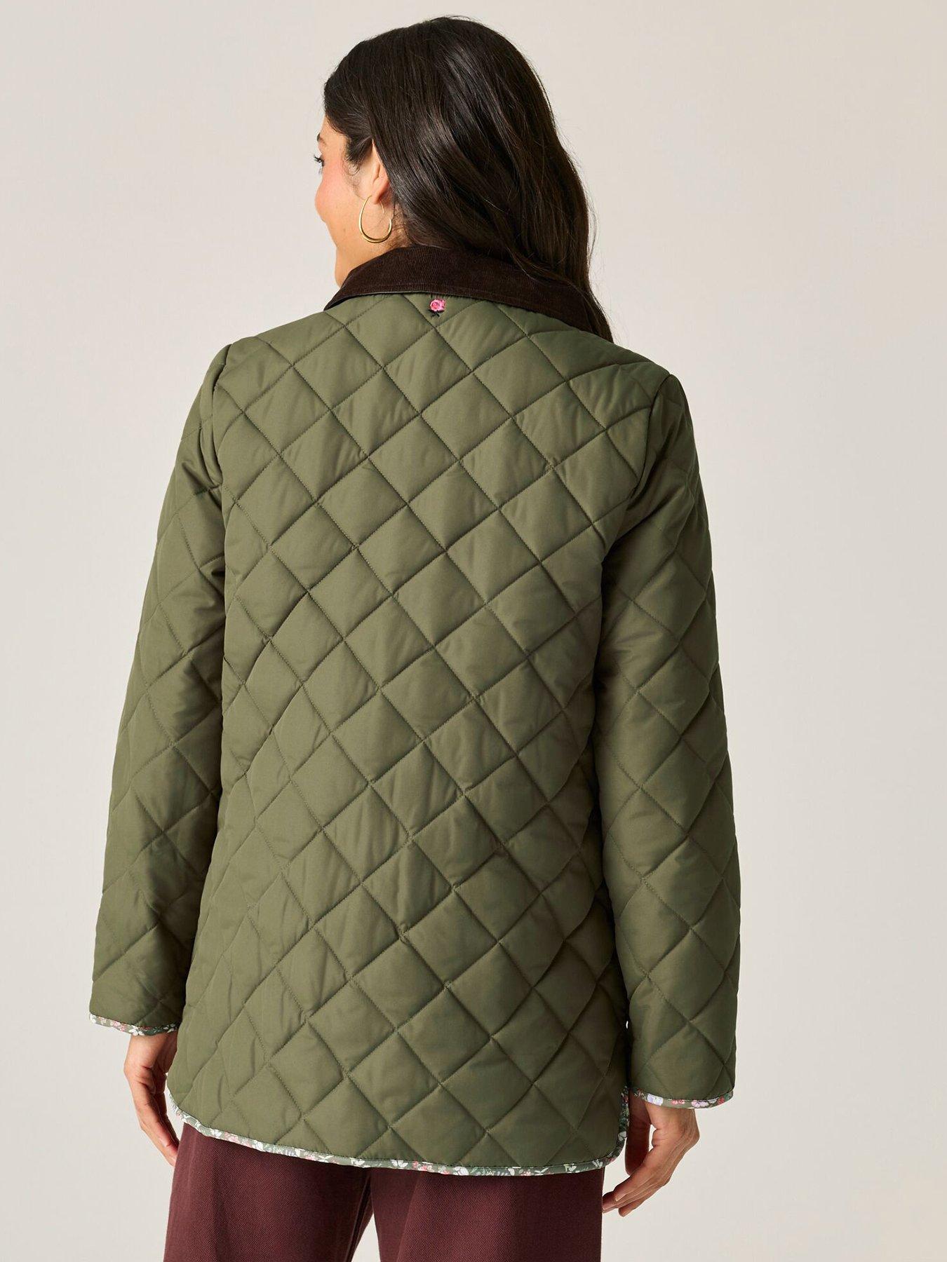 Image 3 of 7 of Regatta Womens Cath Kidston Barn Jacket-olive Night