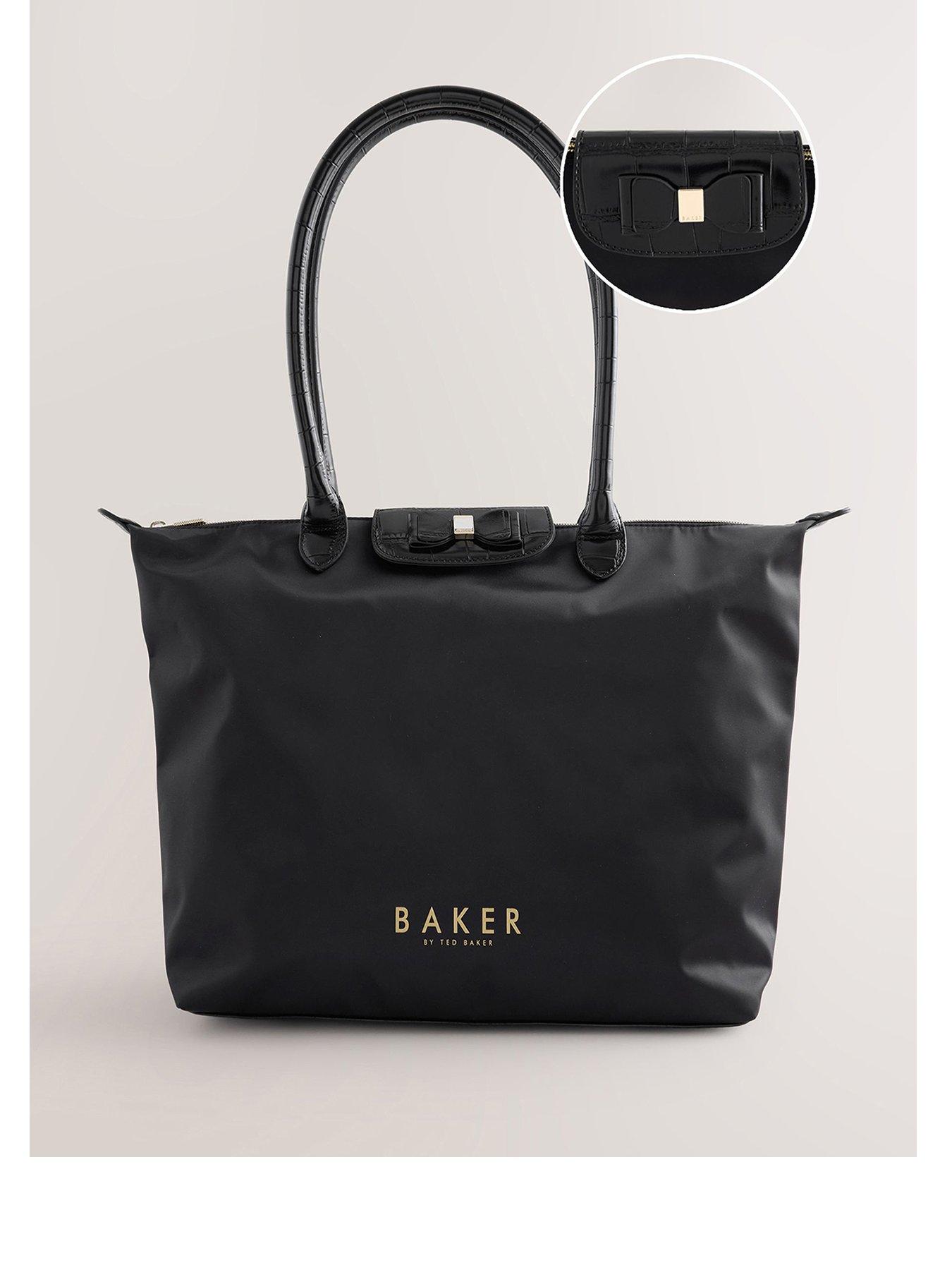 Ted Baker Older Girls Medium School Tote Bag - Black