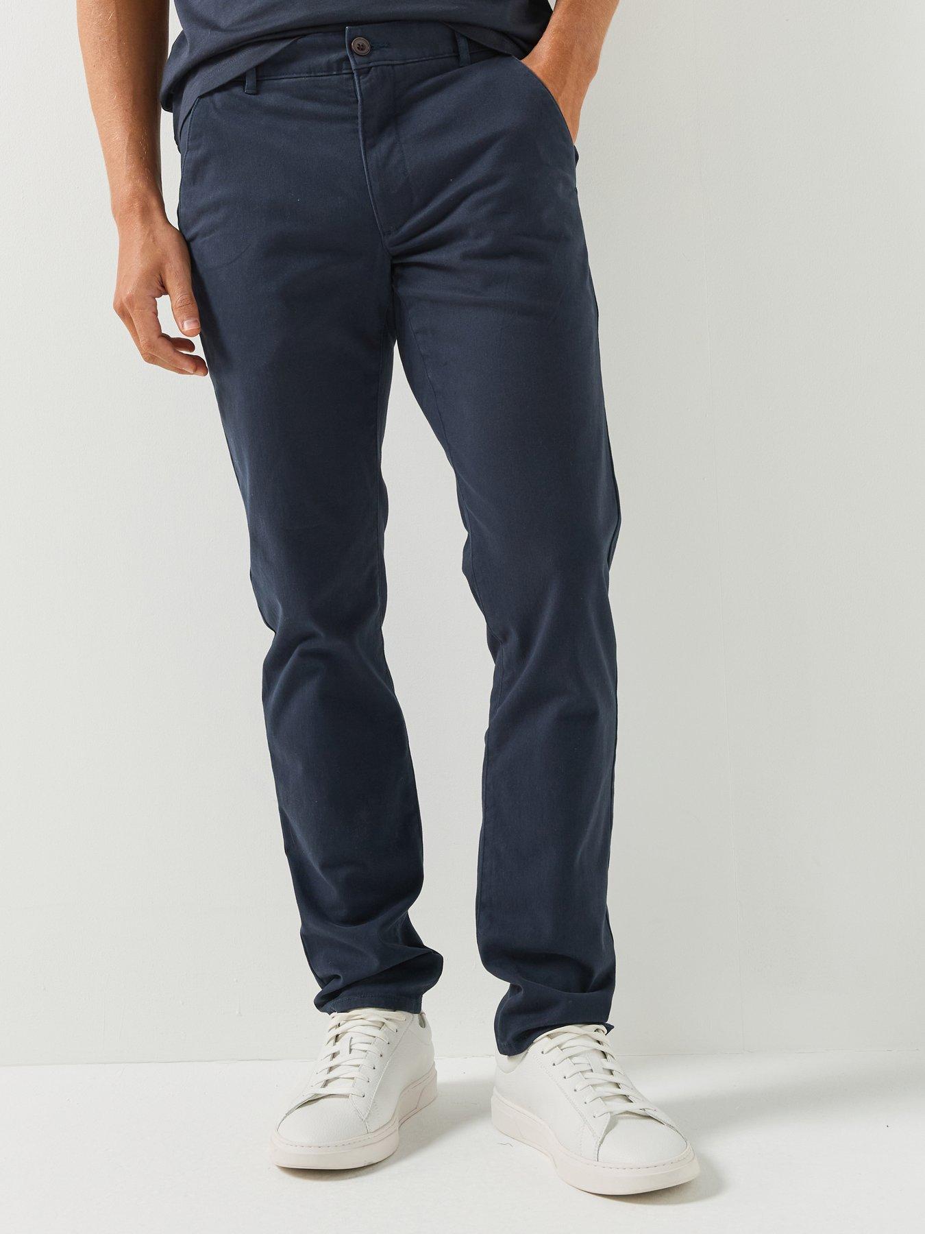 Farah Men's Elm Slim Chinos - Navy 412 - 32W R - Image 6