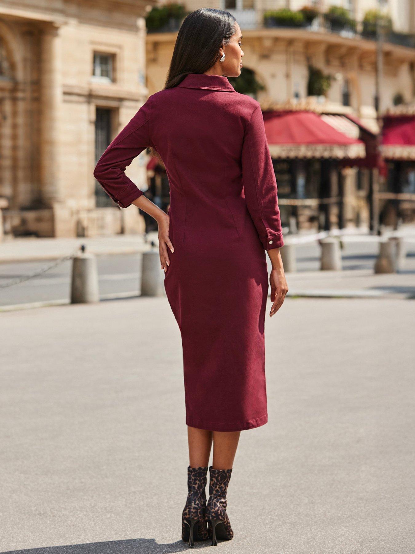 cocktail dress bangkok Burgundy Bridesmaids Dress Finish:yellow gold Imagine yourself at the early 2000s Sweet Storm