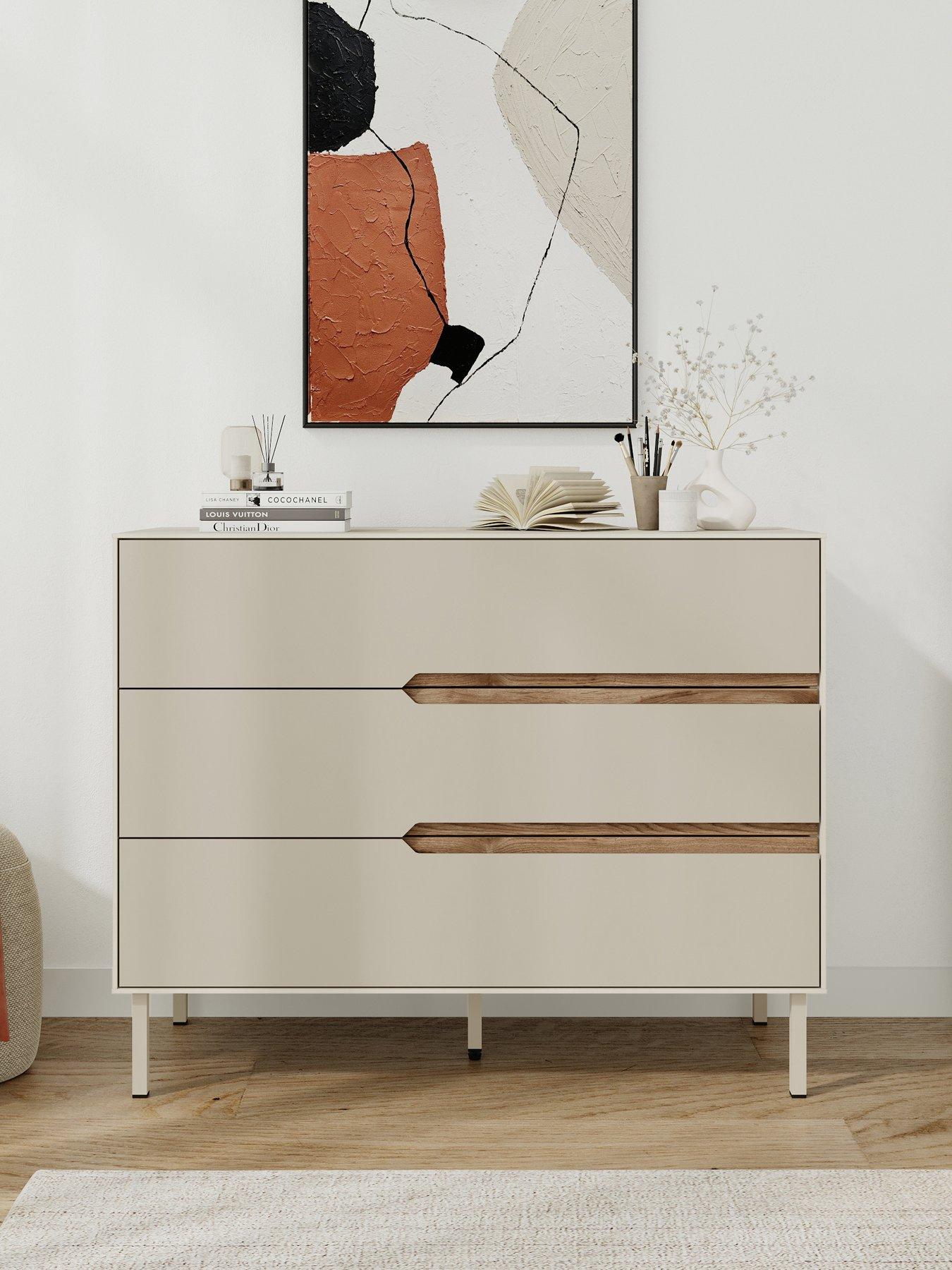 Image 3 of 7 of Decortie Arch 3 Drawer Dresser