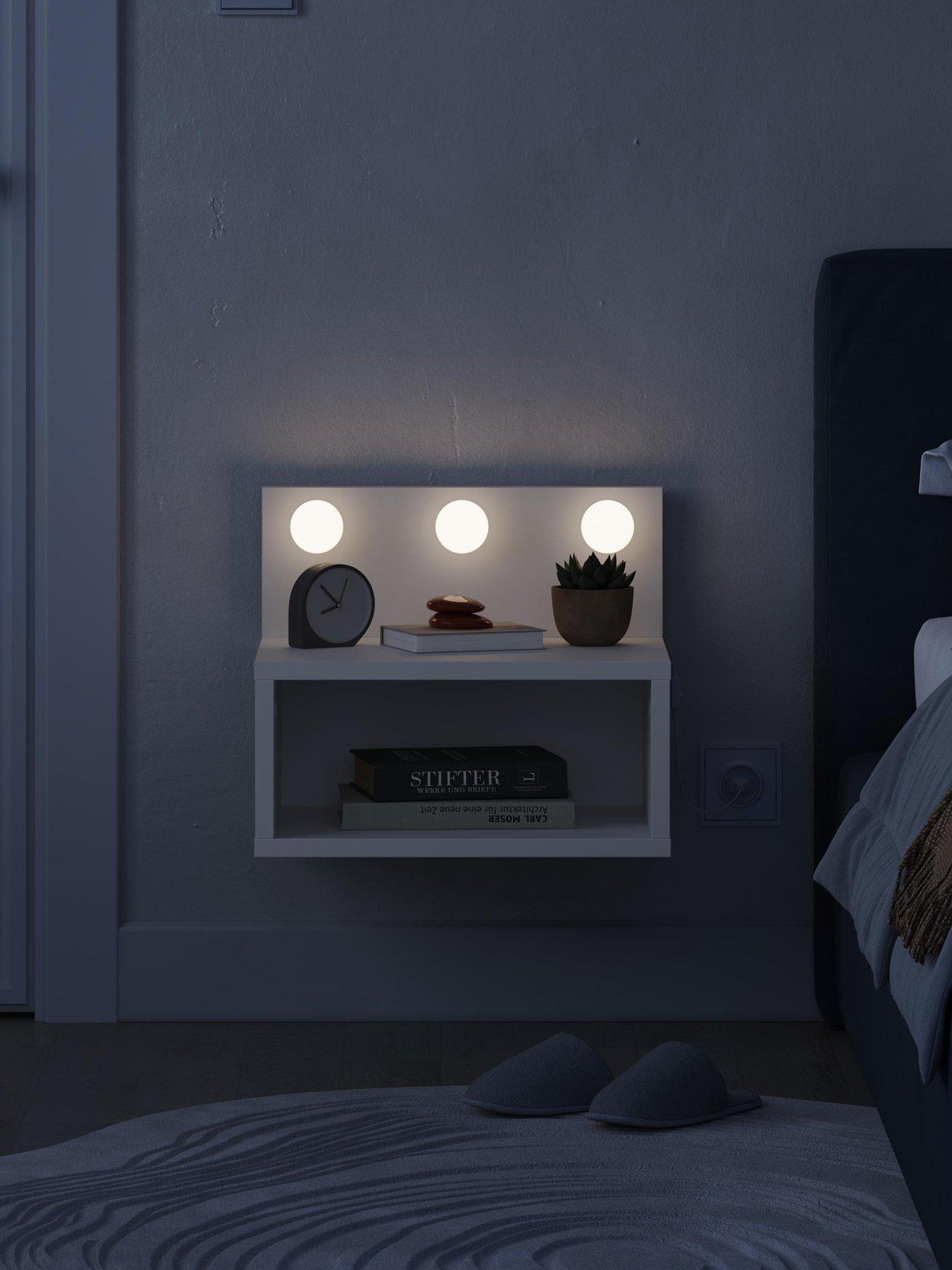 Image 3 of 6 of Decortie Treo Wall Mounted Nightstand