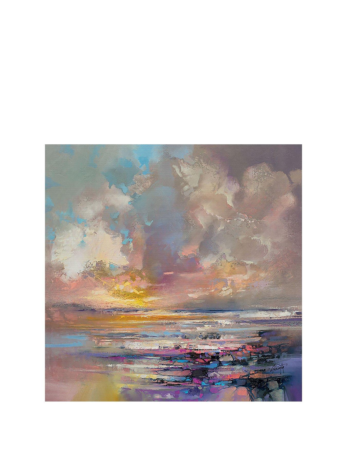 Image 2 of 3 of Scott Naismith Radiant Energy Canvas 40x40cms