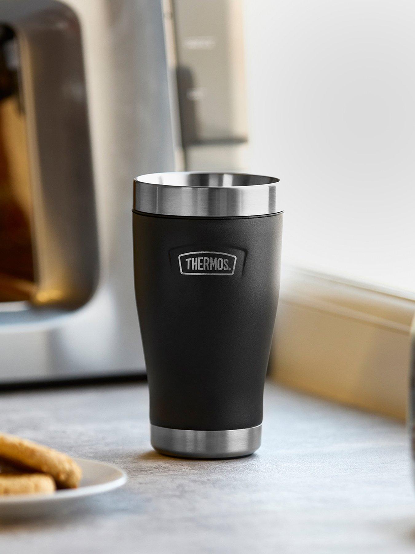 Thermos Is106 Granite Black 355ml Thermos Icon Series Travel Tumbler