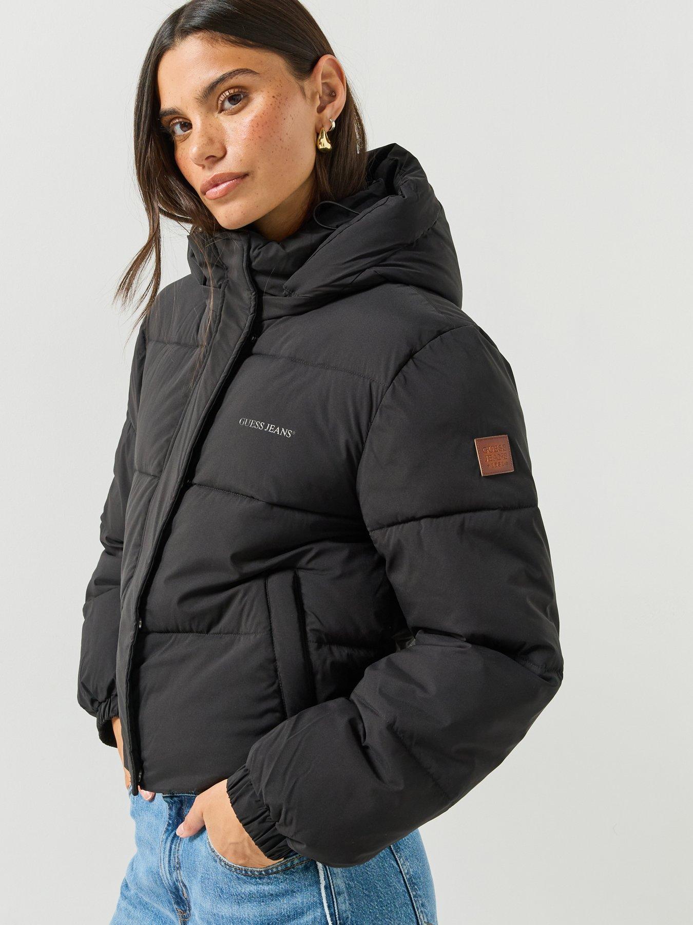 Guess Jeans Black Polyester Women's Jacket - S - Image 3