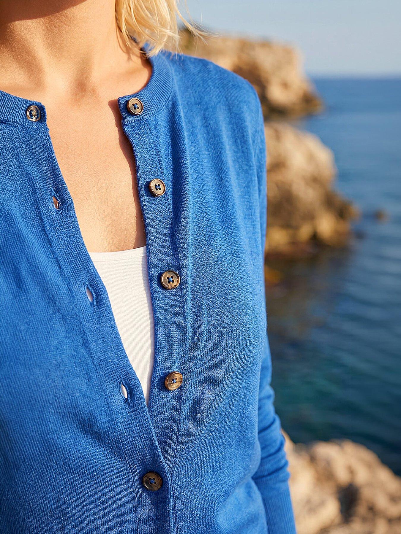Image 2 of 4 of Roman Petite Button Up Cardigan