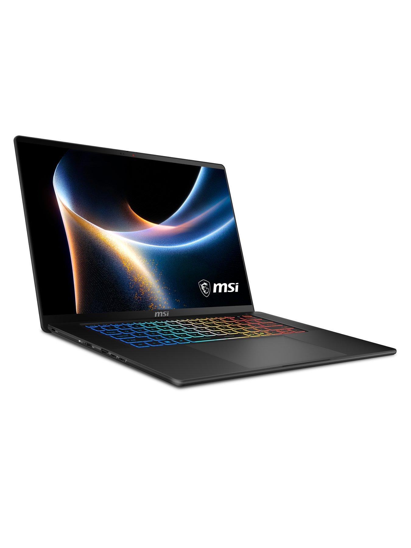 Image 2 of 8 of MSI Stealth 16 AI+ B3WI-031UK Copilot+ PC - NVIDIA GeForce RTX 5080 - Intel Core Ultra 9 386H - 32GB DDR5-SDRAM - 2TB SSD - Quad HD+
