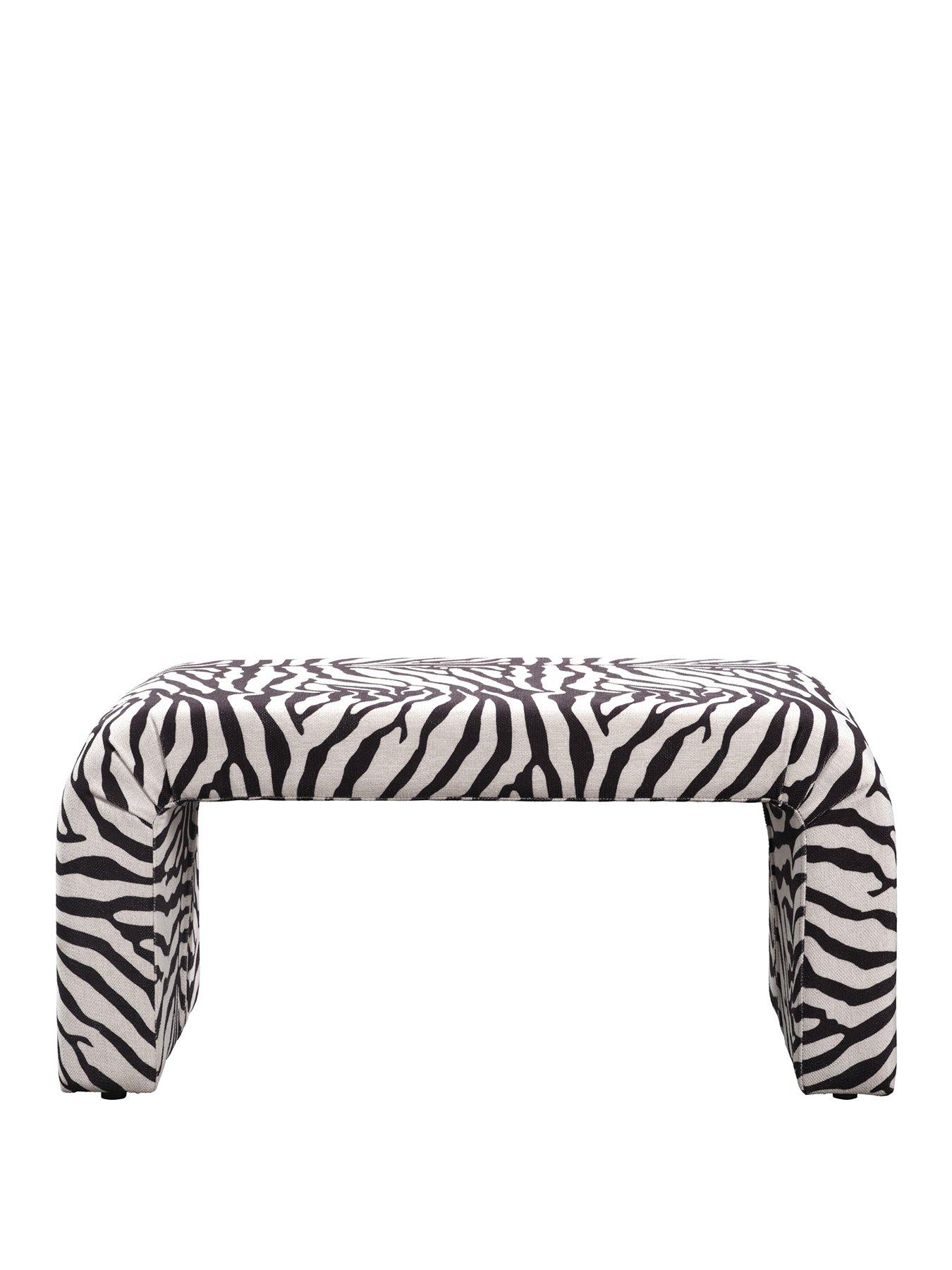 Image 2 of 3 of OTI Rosa Zebra Bench