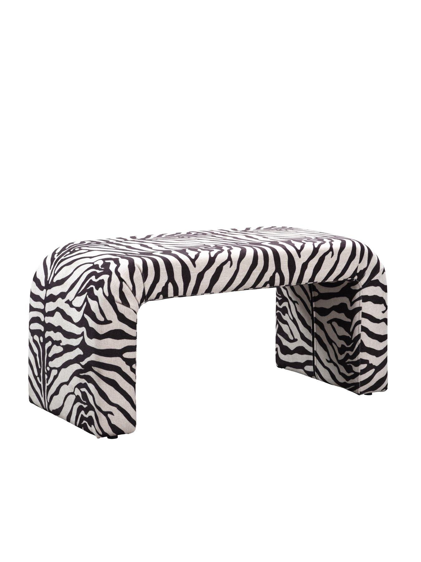 Image 3 of 3 of OTI Rosa Zebra Bench