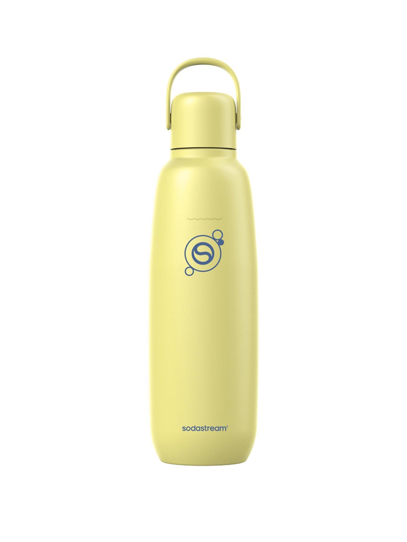 Image 1 of 5 of SodaStream Lemon Fizz &amp; Go bottle