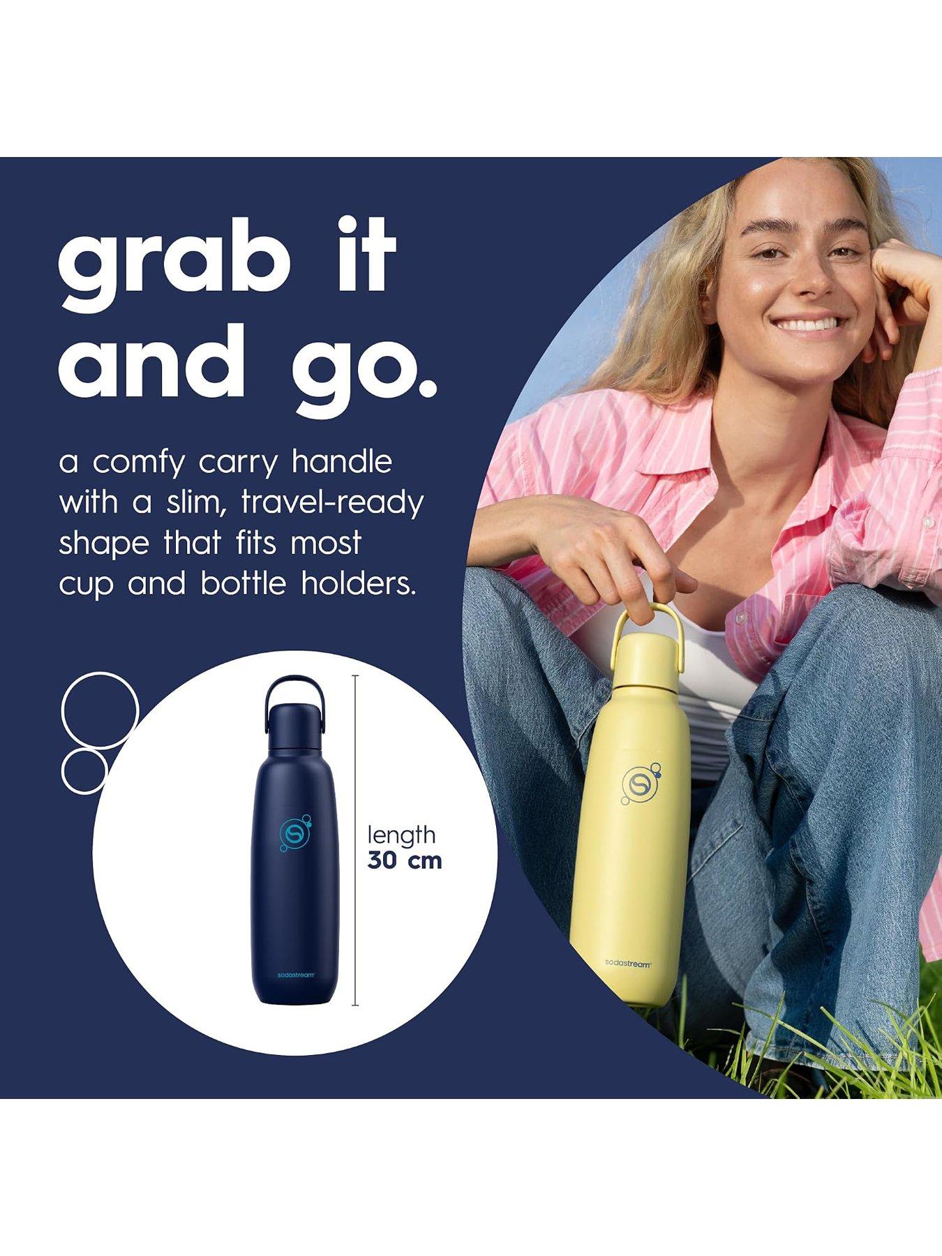 Image 2 of 5 of SodaStream Black Fizz &amp; Go bottle