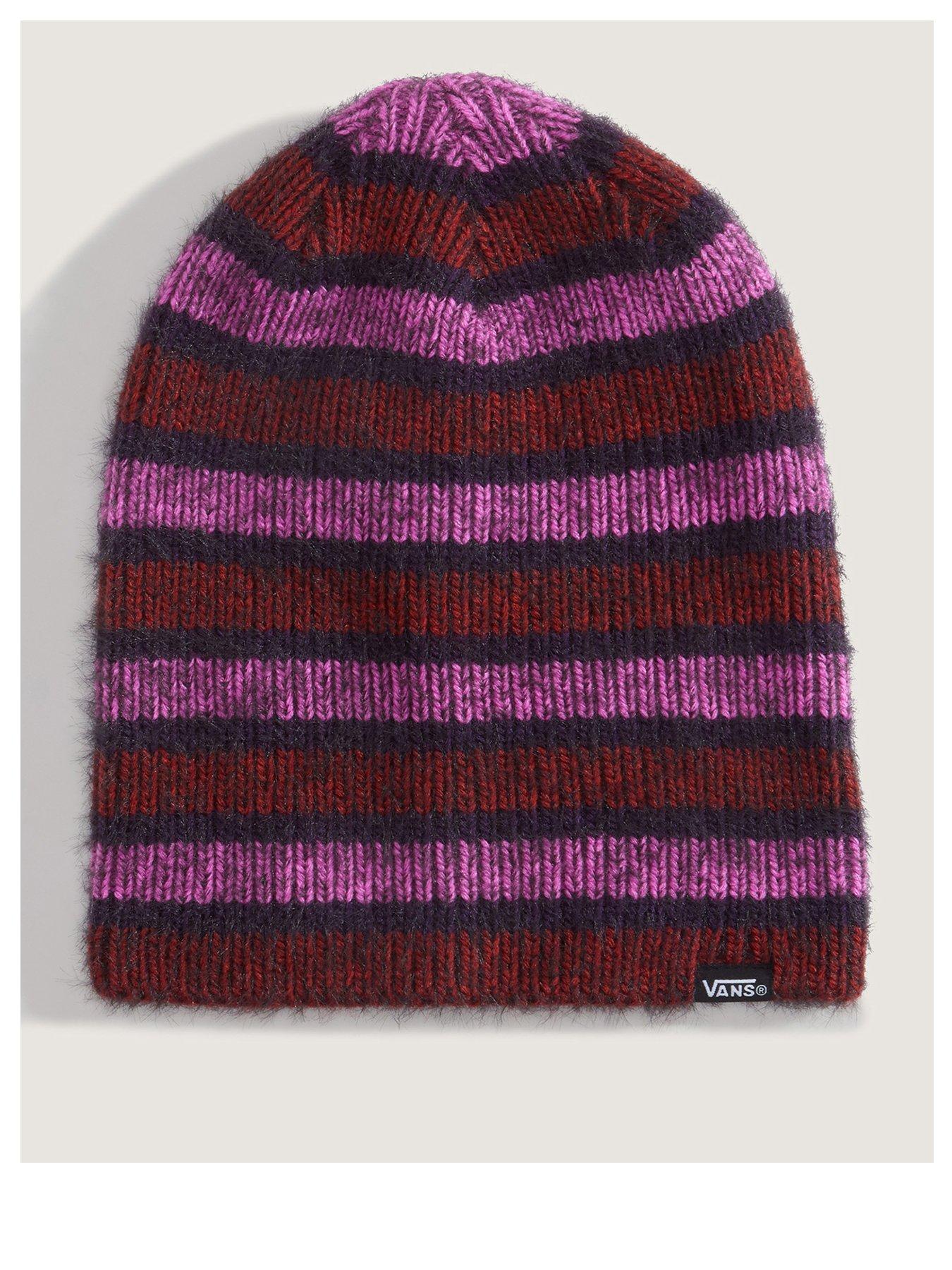Image 1 of 3 of Vans Unisex Plaimor Striped Ribbed Cuff Beanie - Multi