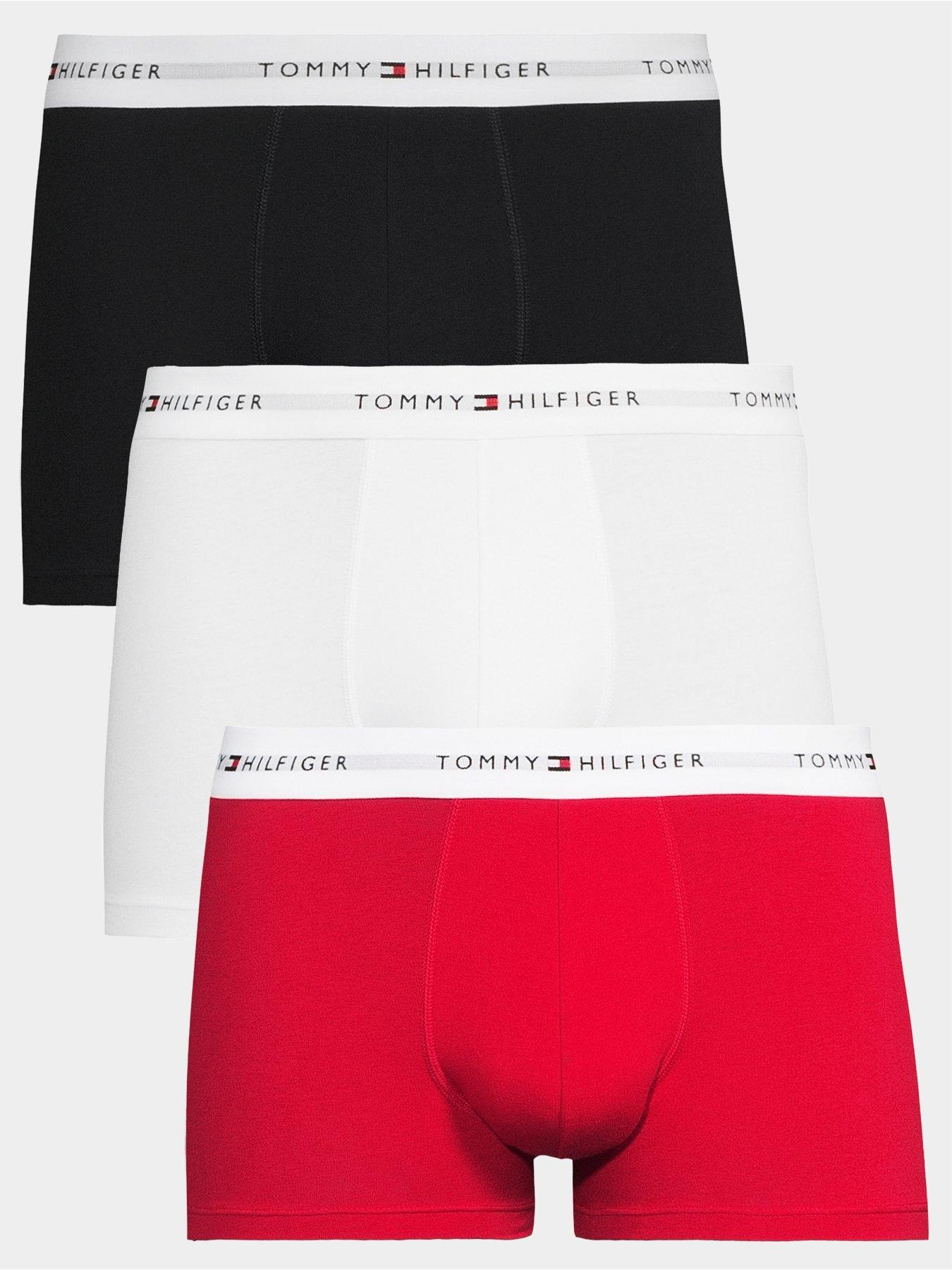 Tommy Hilfiger Pack Of 3 Everyday Essentials Hipsters Men's Black + Black + Black Medium - La Redoute - Image 2
