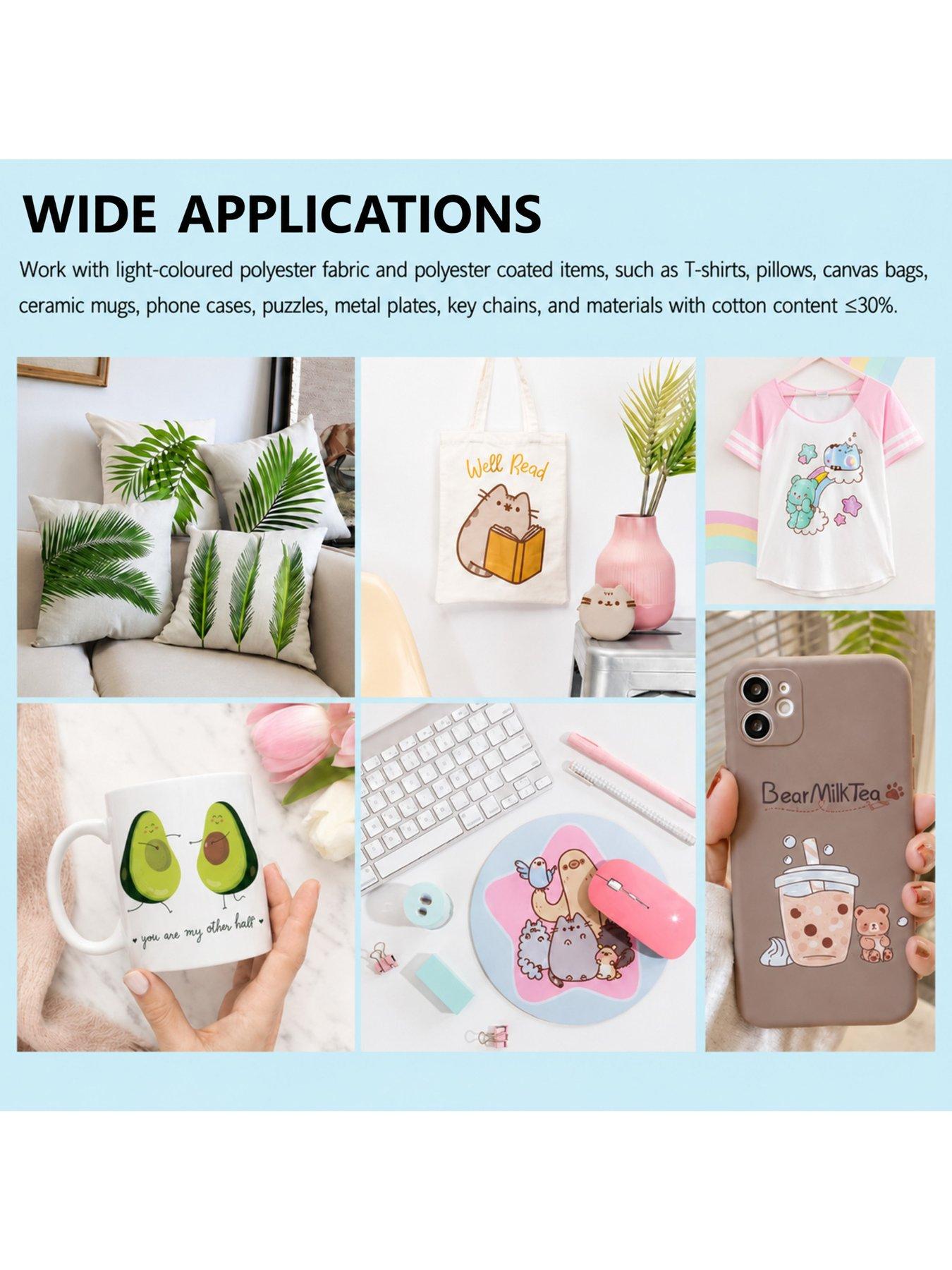 Image 2 of 6 of HTVRONT Sublimation Paper-120g-140pcs A4 8.3*11.7in
