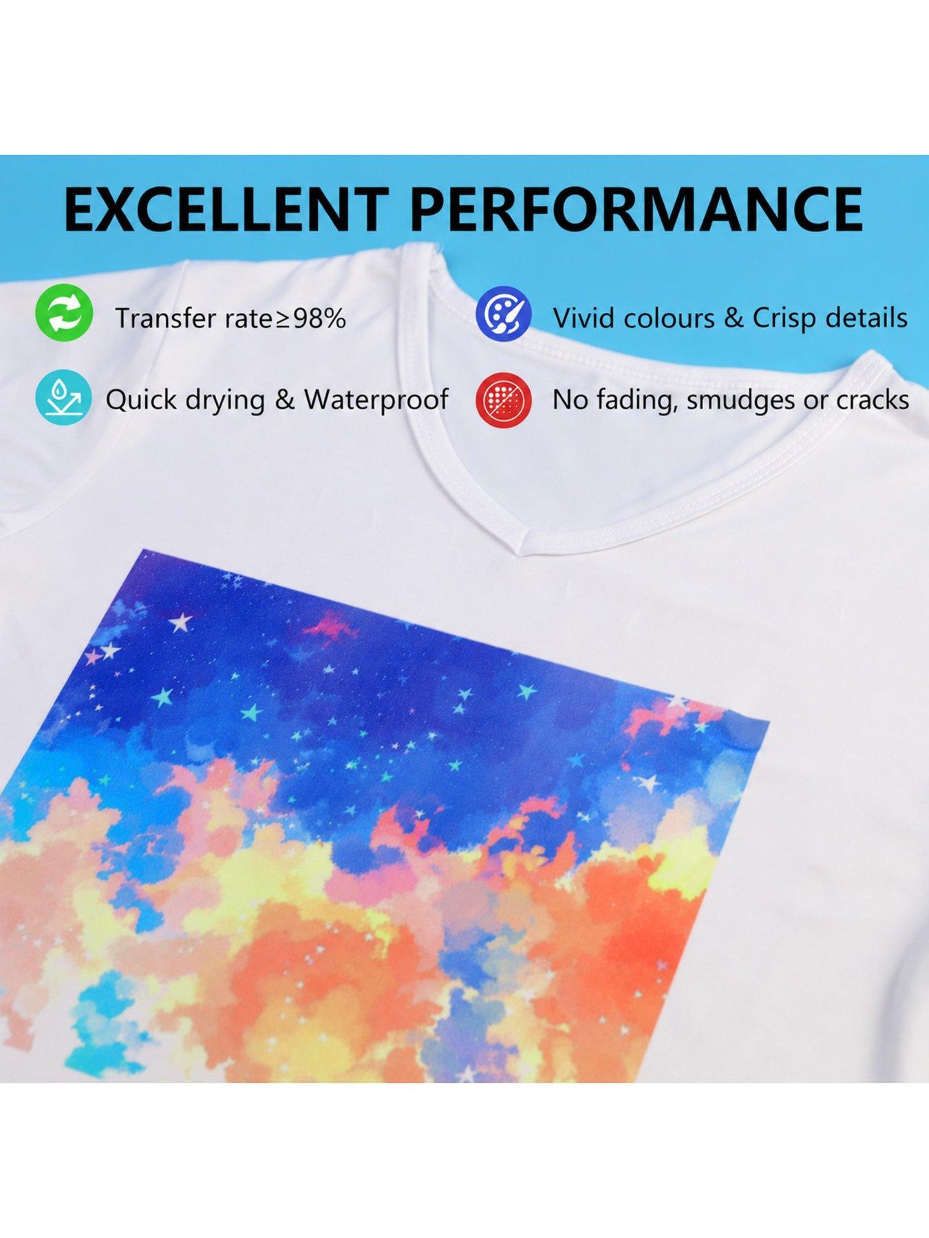 Image 4 of 6 of HTVRONT Sublimation Paper-120g-140pcs A4 8.3*11.7in