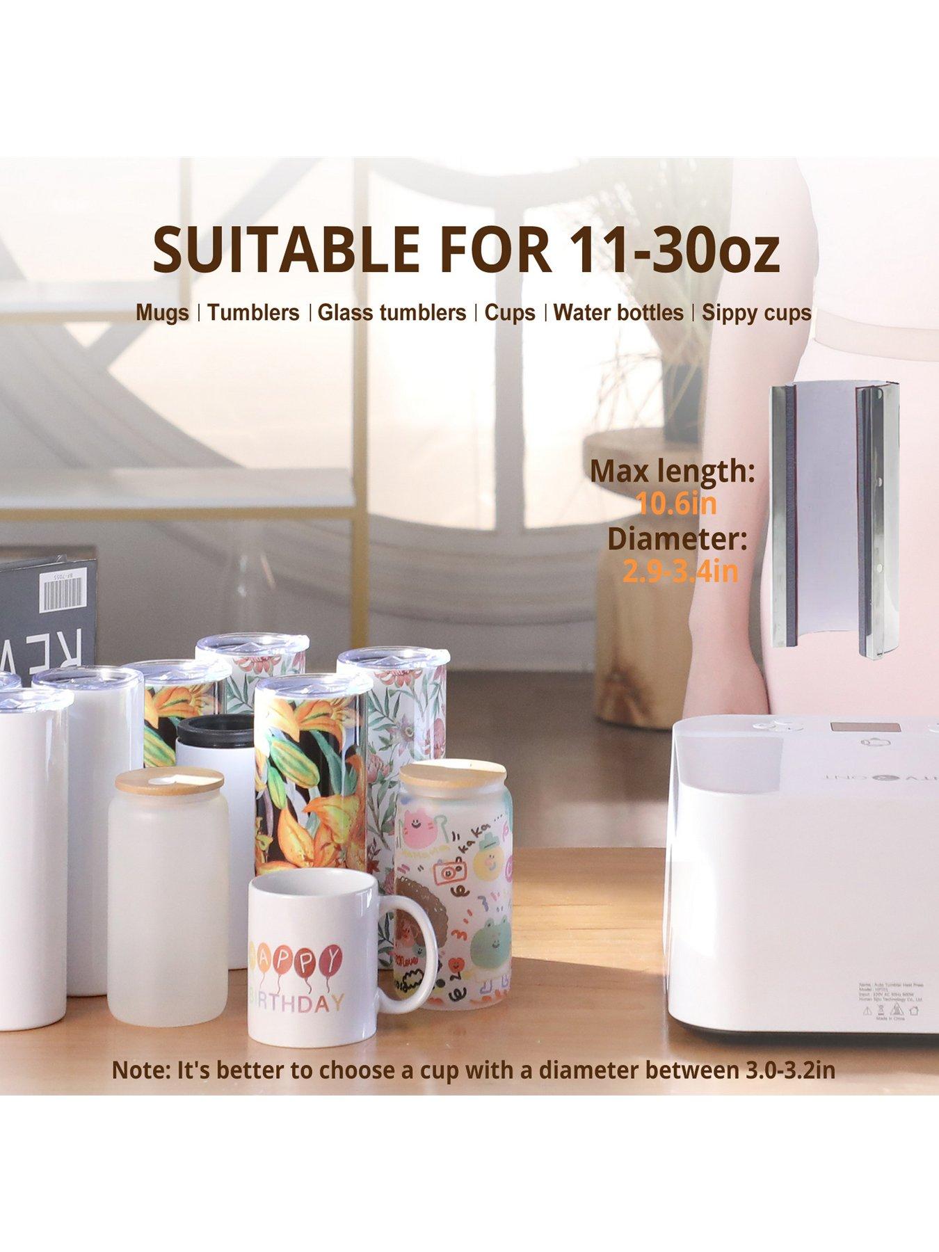 Image 5 of 7 of HTVRONT Auto Tumbler Bundle*4 Mugs-White