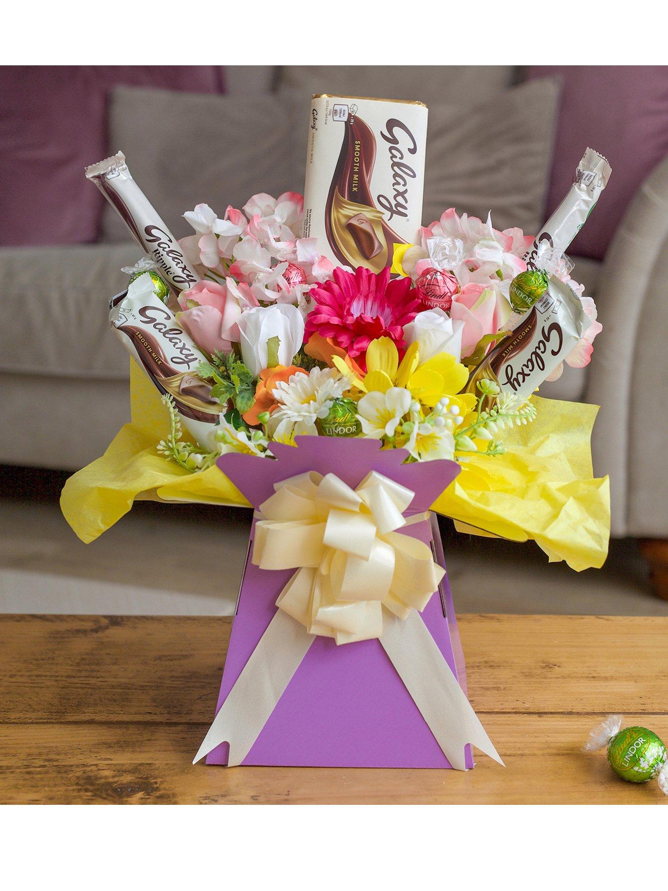 Image 1 of 2 of Funky Hampers Galaxy in Bloom Chocolate Bouquet