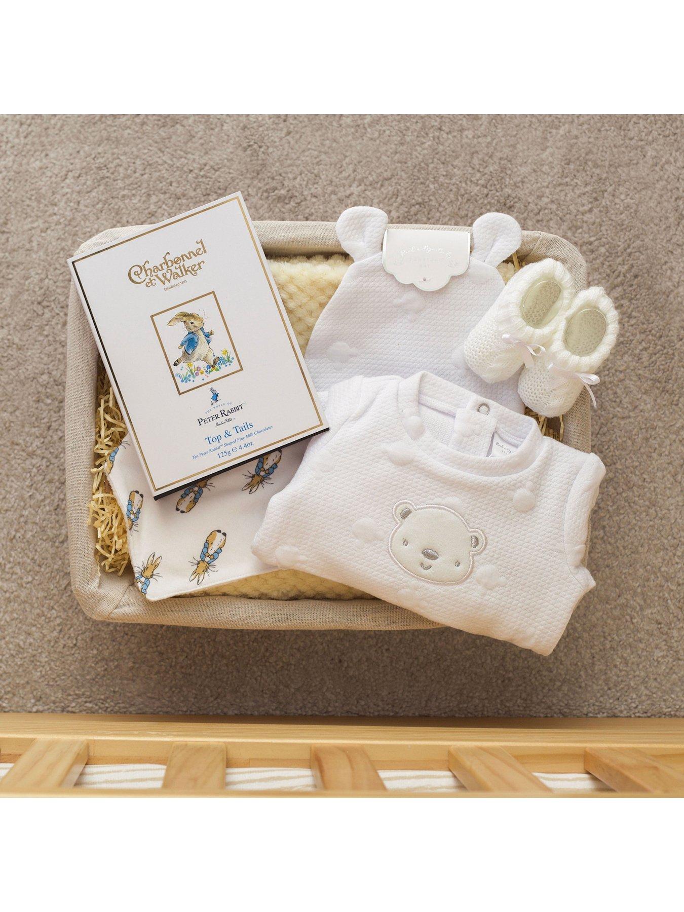 Image 3 of 4 of Funky Hampers Luxury Peter Rabbit New Baby Gift Hamper