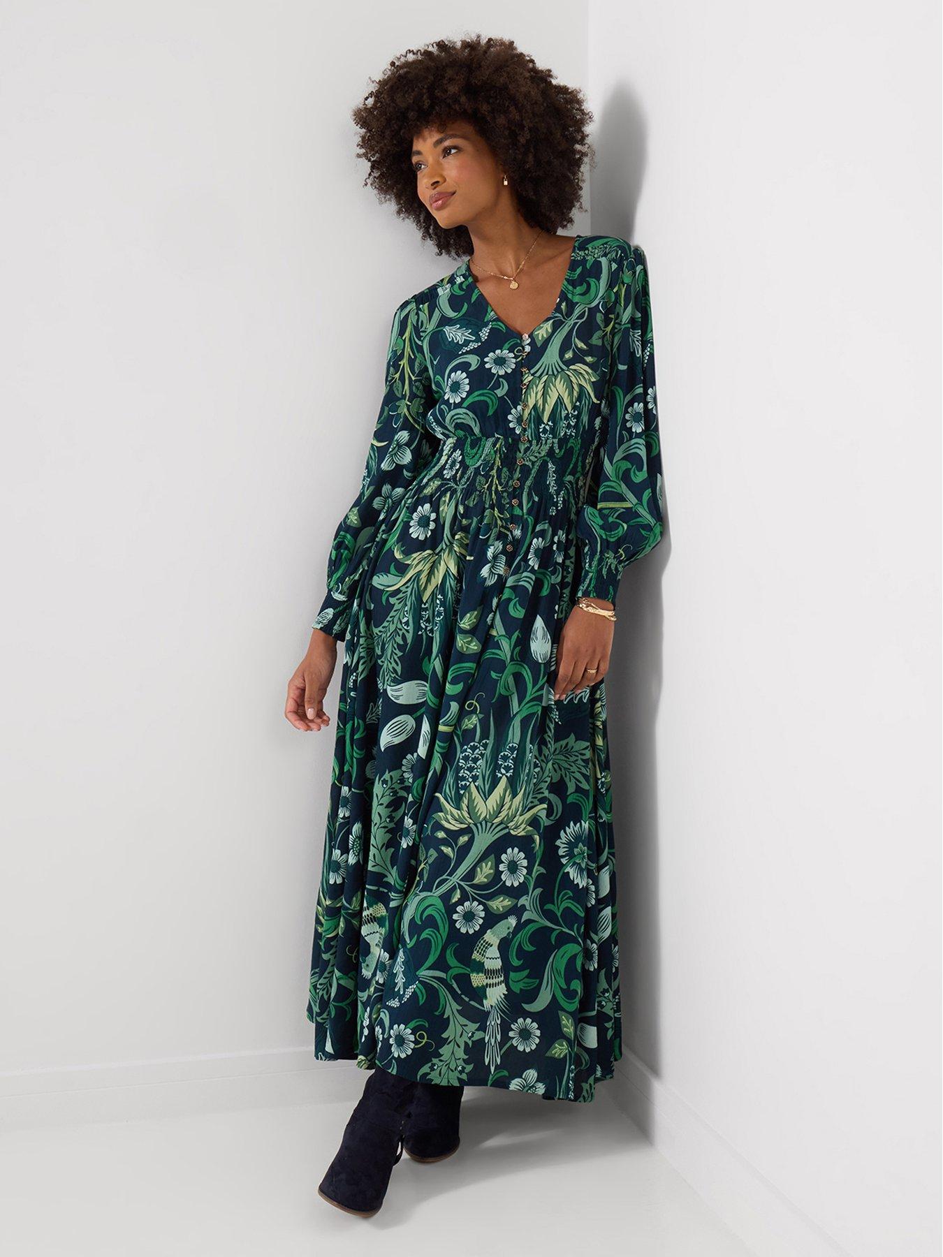 Image 3 of 7 of Joe Browns Florence Long Sleeve Maxi Dress