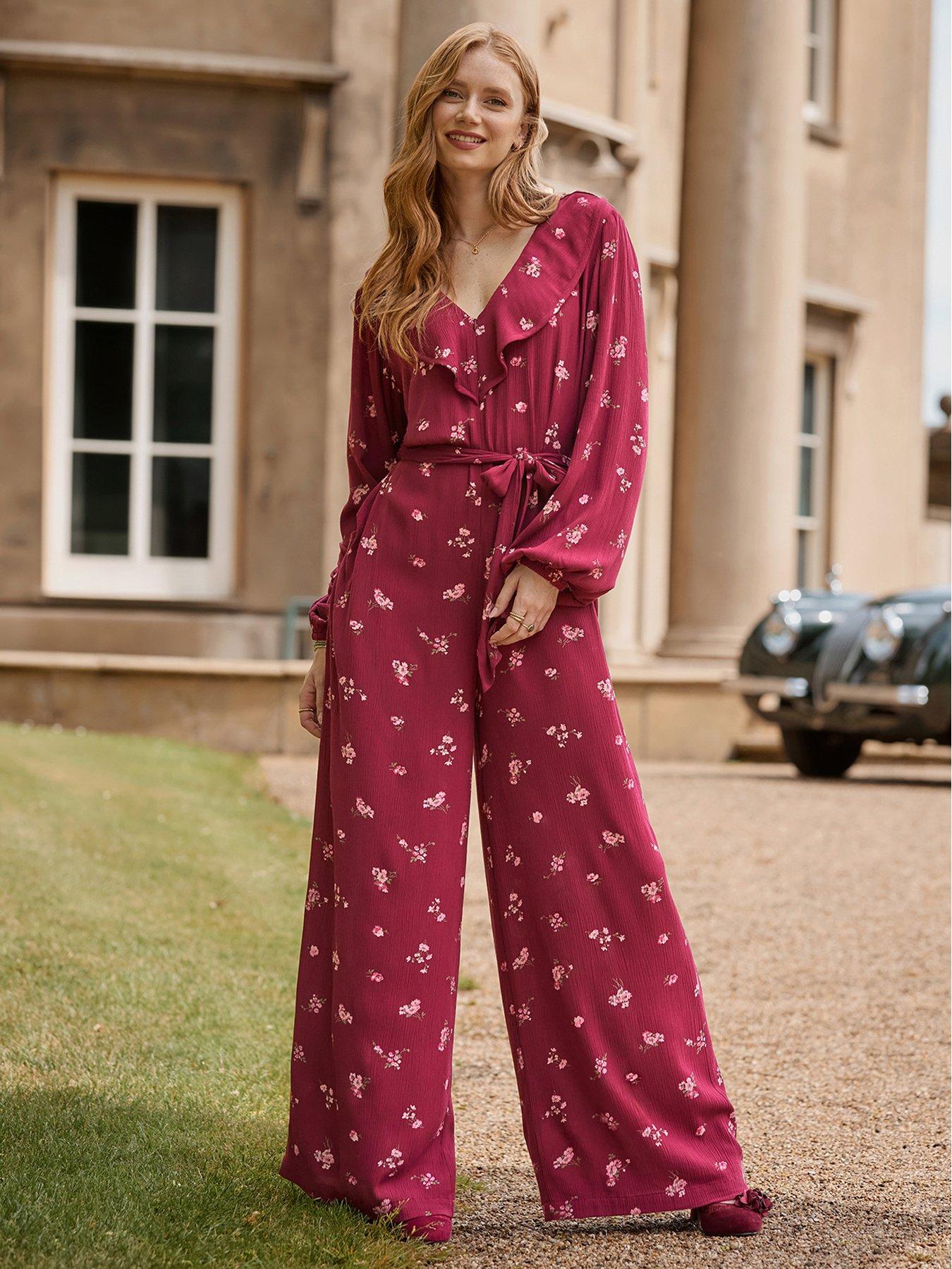 Image 1 of 7 of Joe Browns Esme Frill Neck Jumpsuit