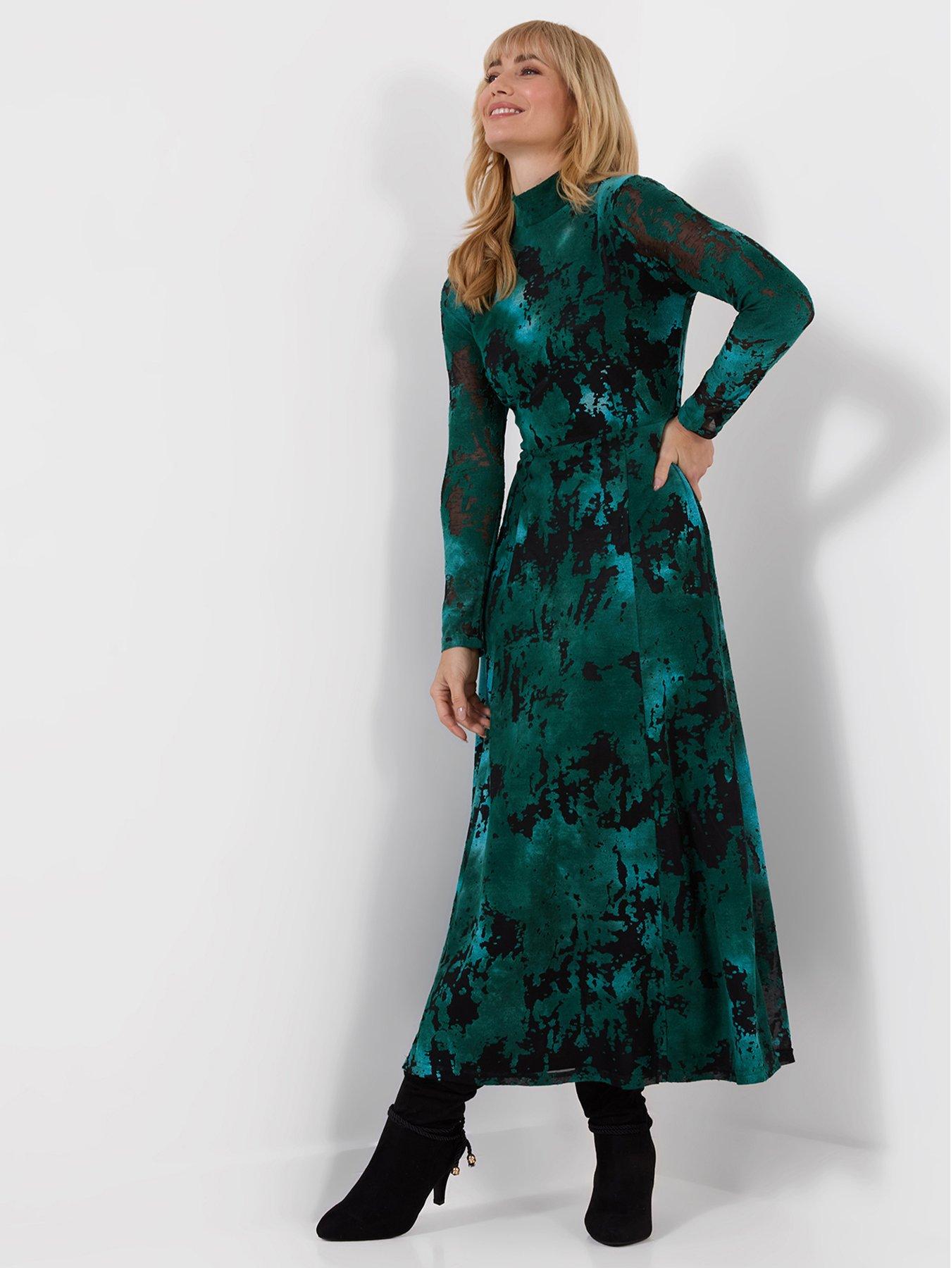 Image 3 of 7 of Joe Browns Lola Long Sleeve Maxi Dress