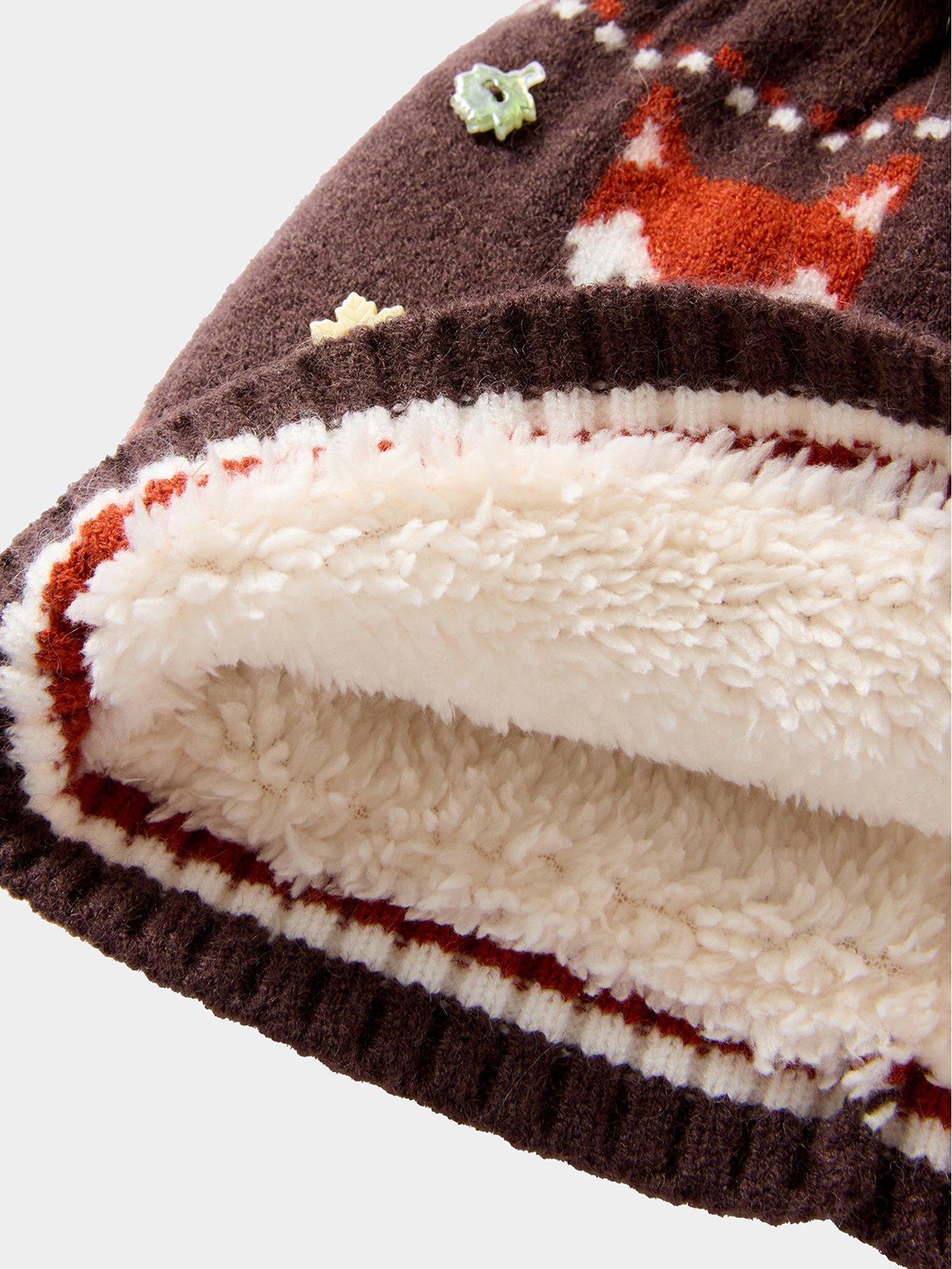Image 2 of 4 of Joe Browns Cosy As A Fox Knitted Hat