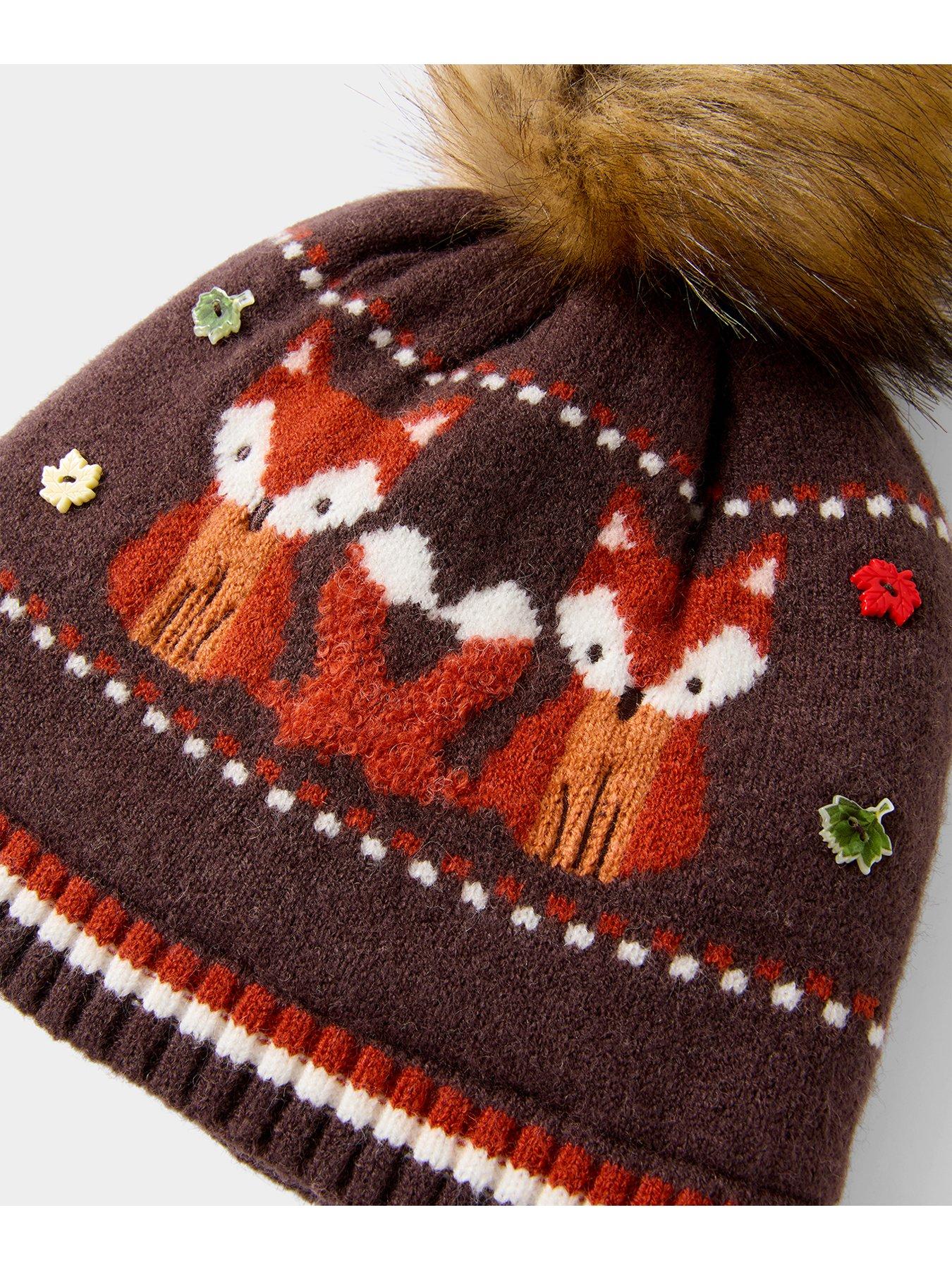 Image 4 of 4 of Joe Browns Cosy As A Fox Knitted Hat