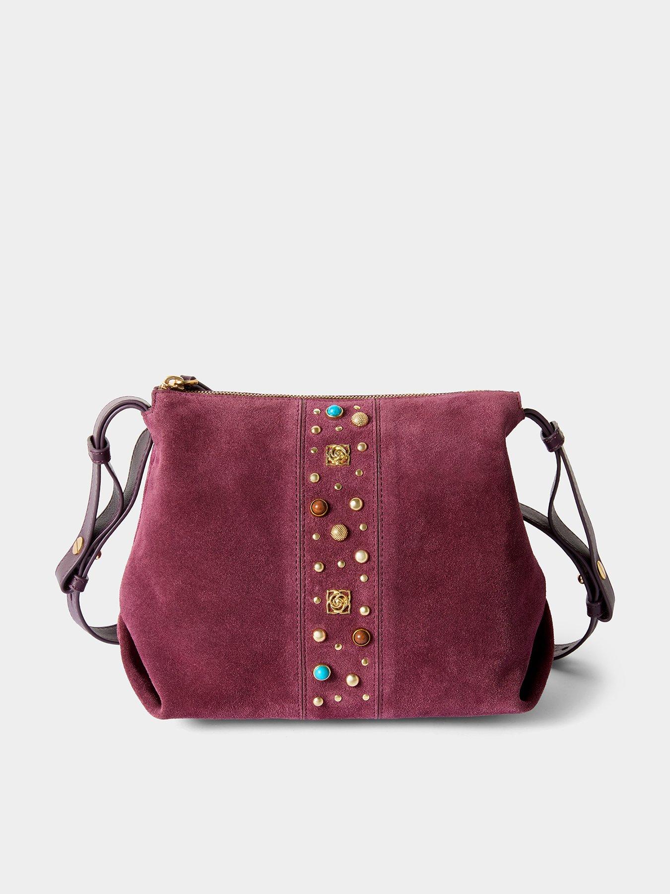 Image 1 of 5 of Joe Browns Statement Stud Crossbody Leather Bag