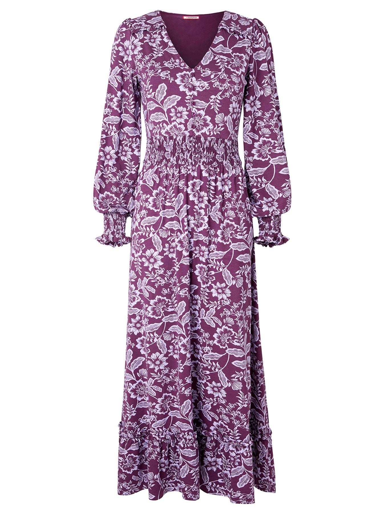 Image 5 of 5 of Joe Browns Thea Long Sleeve Jersey Maxi Dress