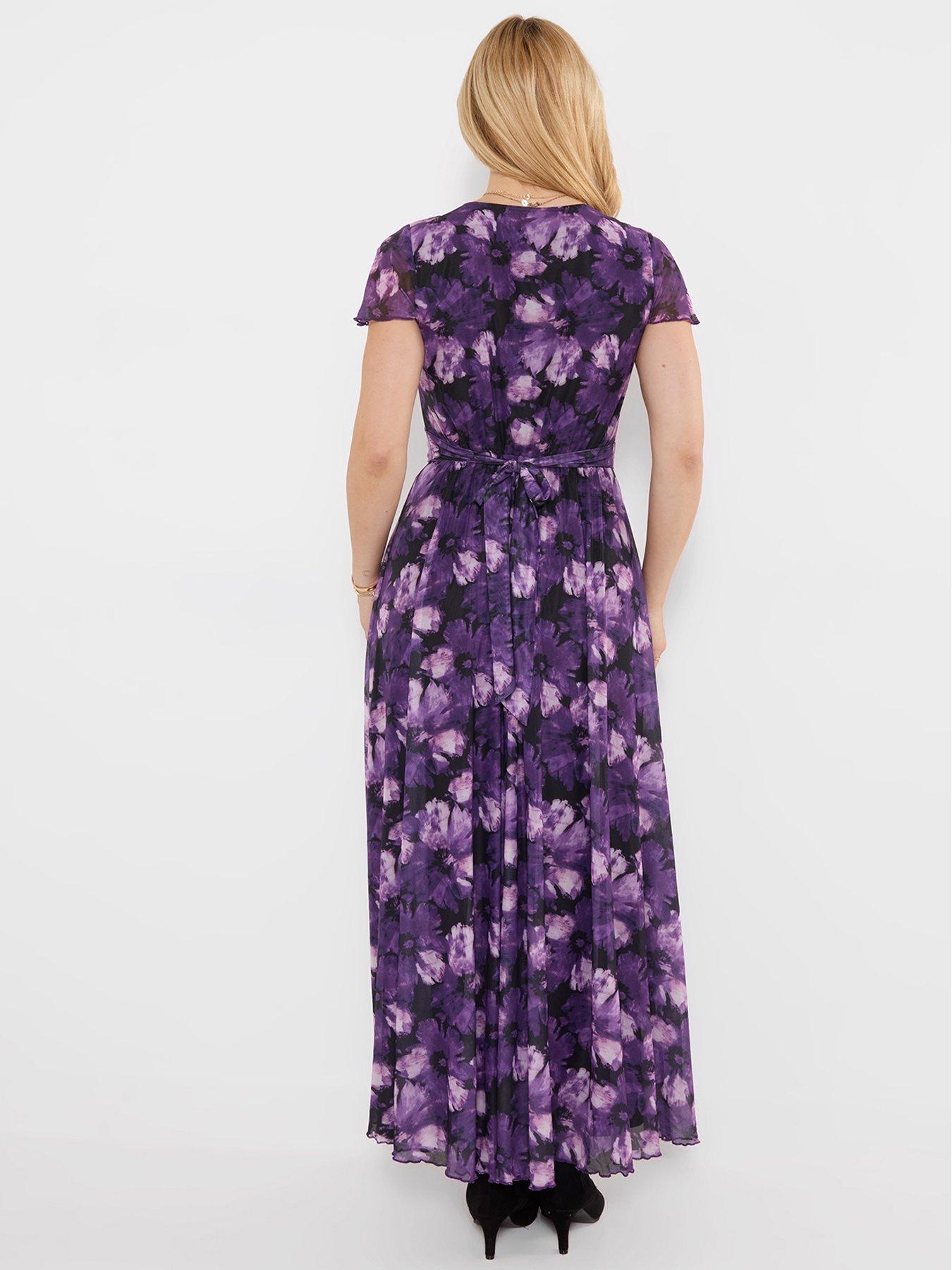 Image 2 of 5 of Joe Browns Fabulous Floral Mesh Maxi Dress