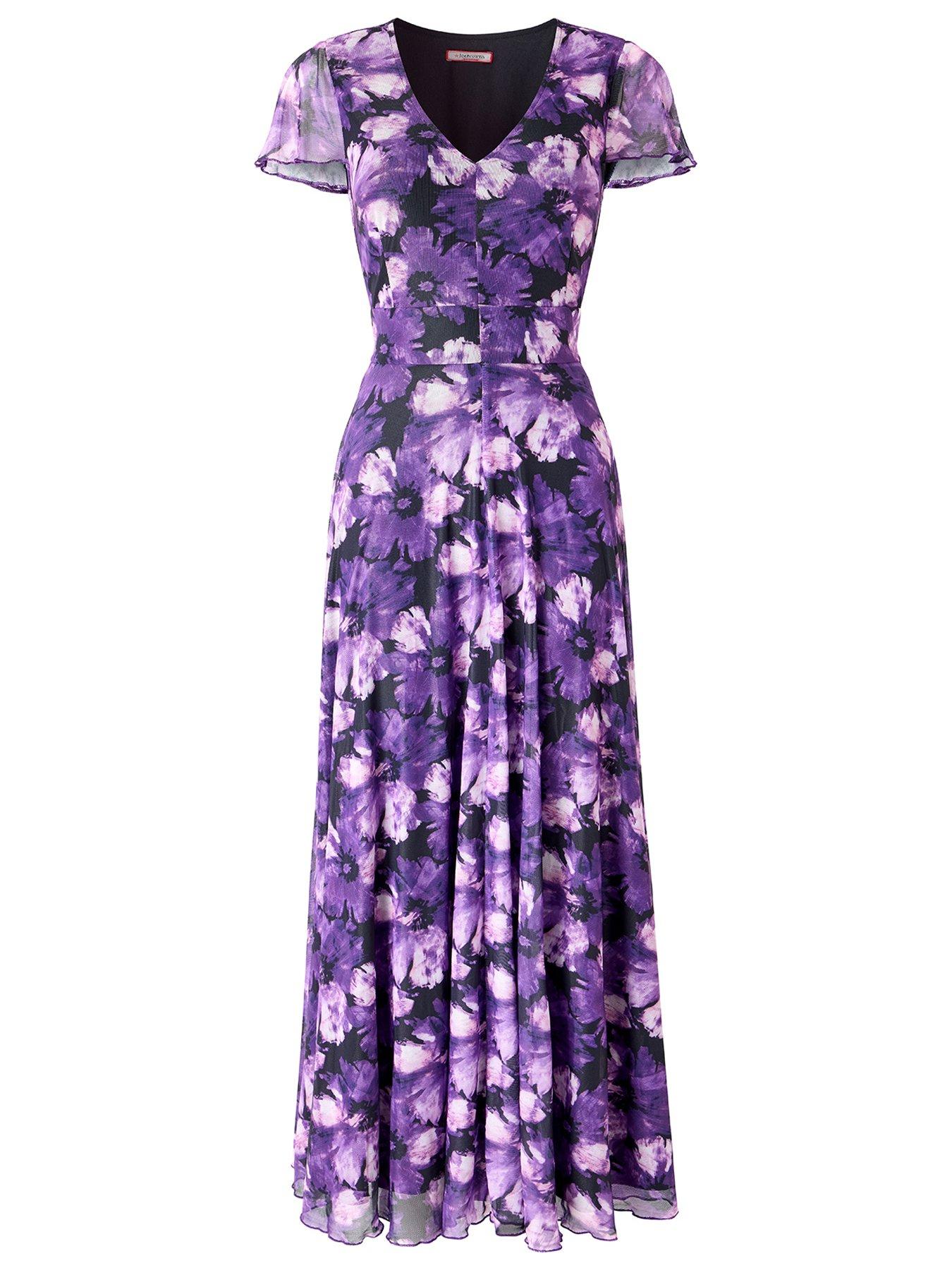 Image 5 of 5 of Joe Browns Fabulous Floral Mesh Maxi Dress