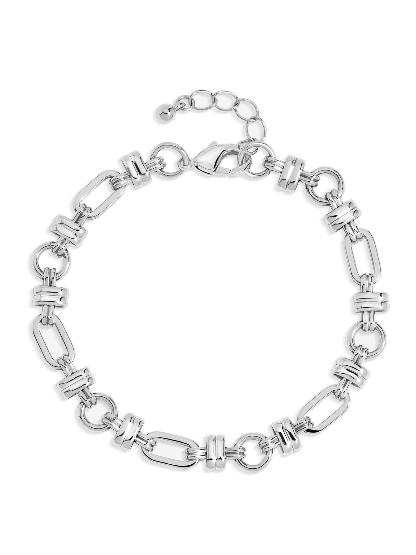 Image 1 of 1 of Inicio Polished Link Chain Bracelet - Gift Pouch