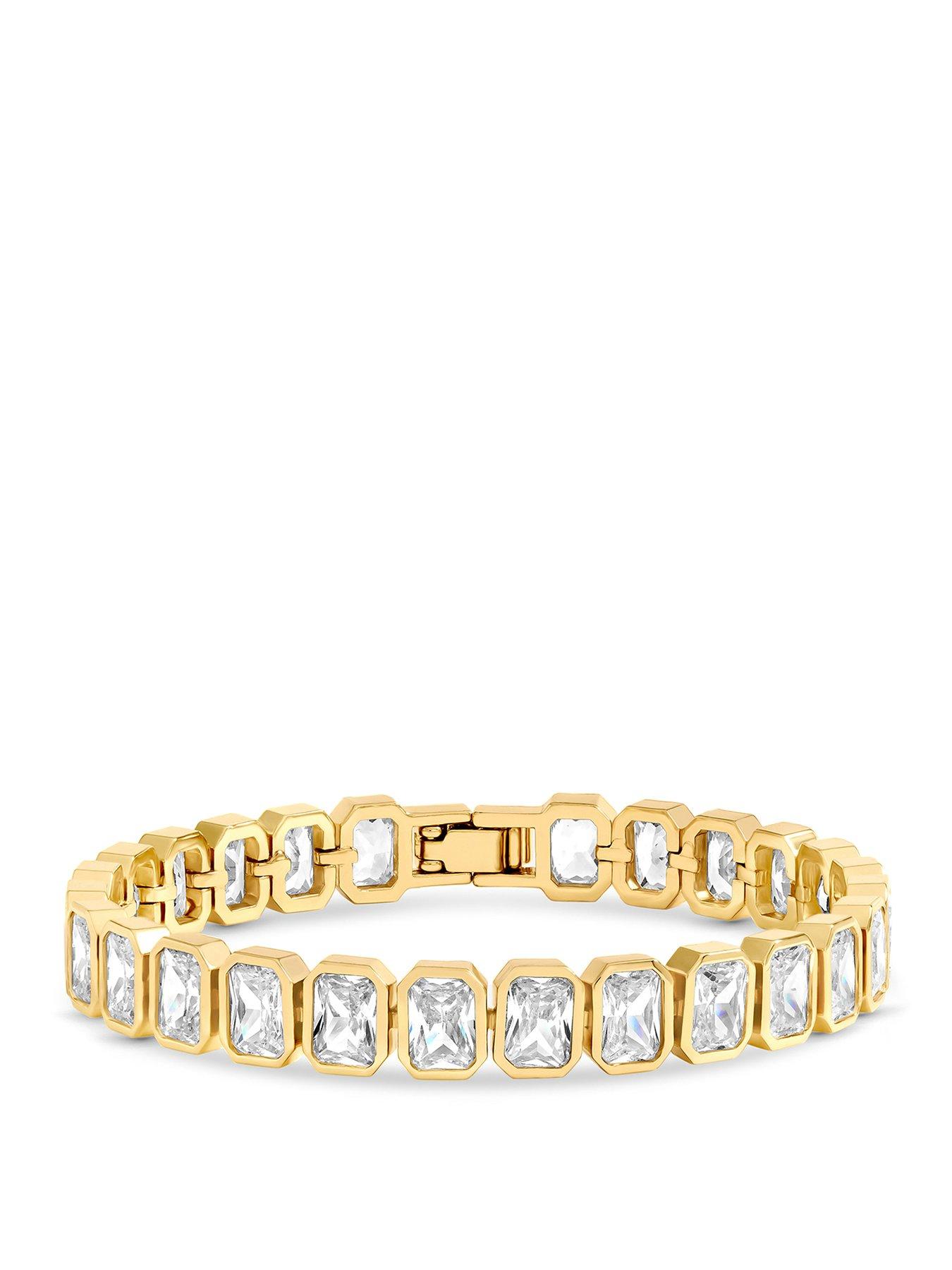 Jon Richard Gold Plated Crystal Bracelet