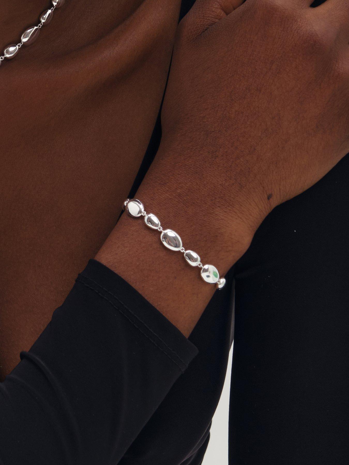 Image 2 of 3 of Inicio Pebble Toggle Bracelet - Gift Pouch
