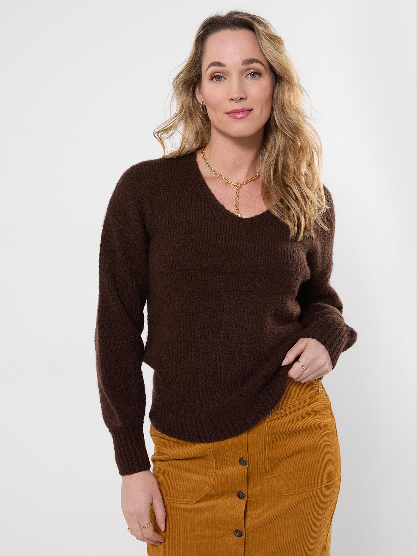 Image 1 of 5 of Joe Browns Oh So Cosy V- Neck Jumper