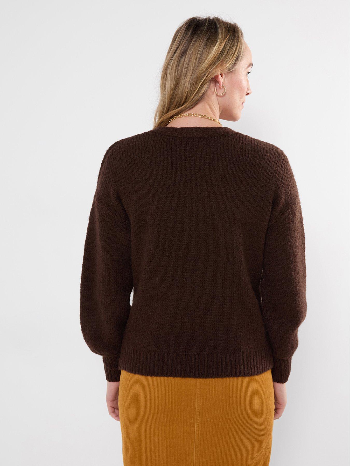 Image 2 of 5 of Joe Browns Oh So Cosy V- Neck Jumper