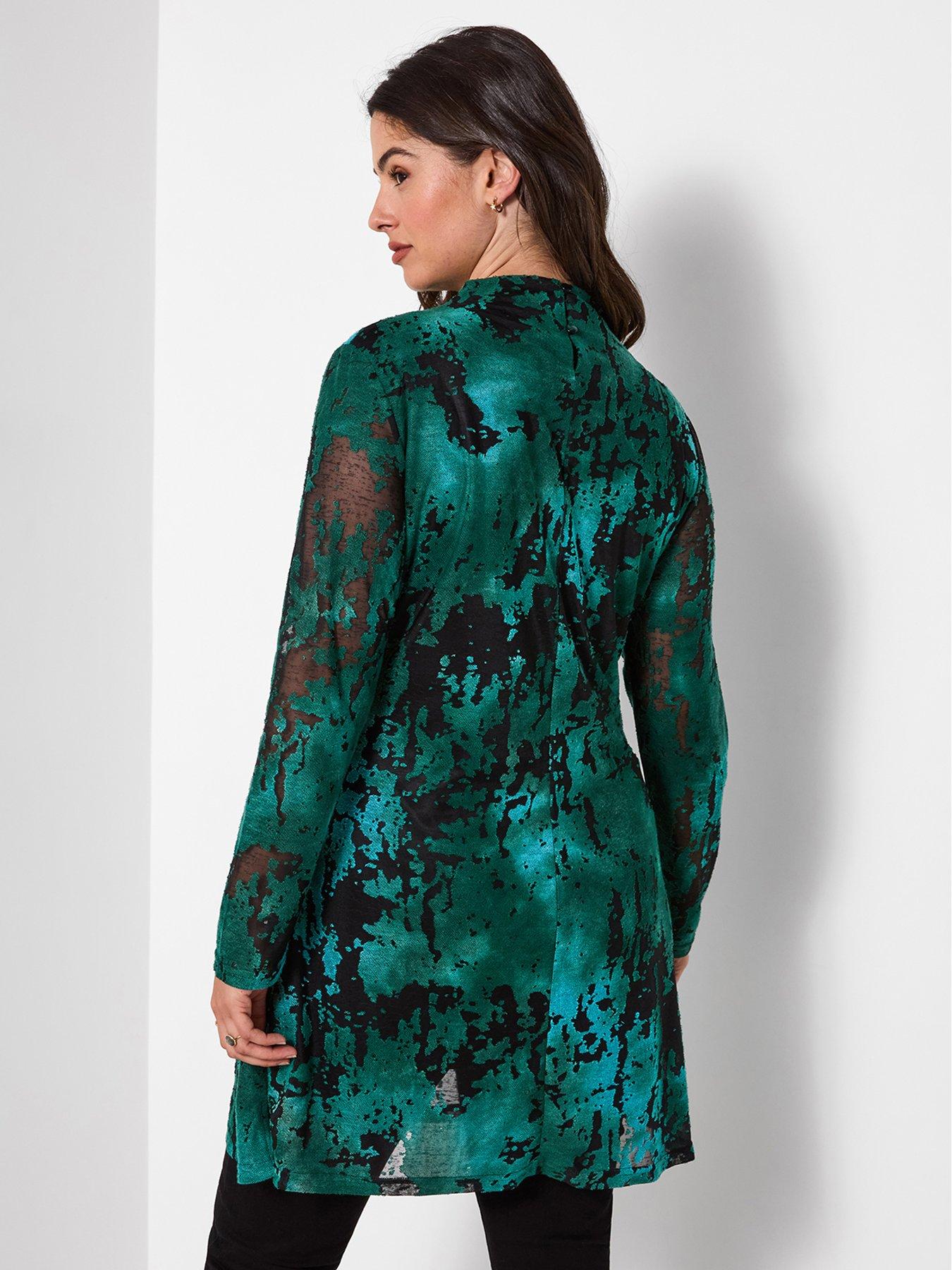 Image 2 of 5 of Joe Browns Statement Print High Neck Tunic Top